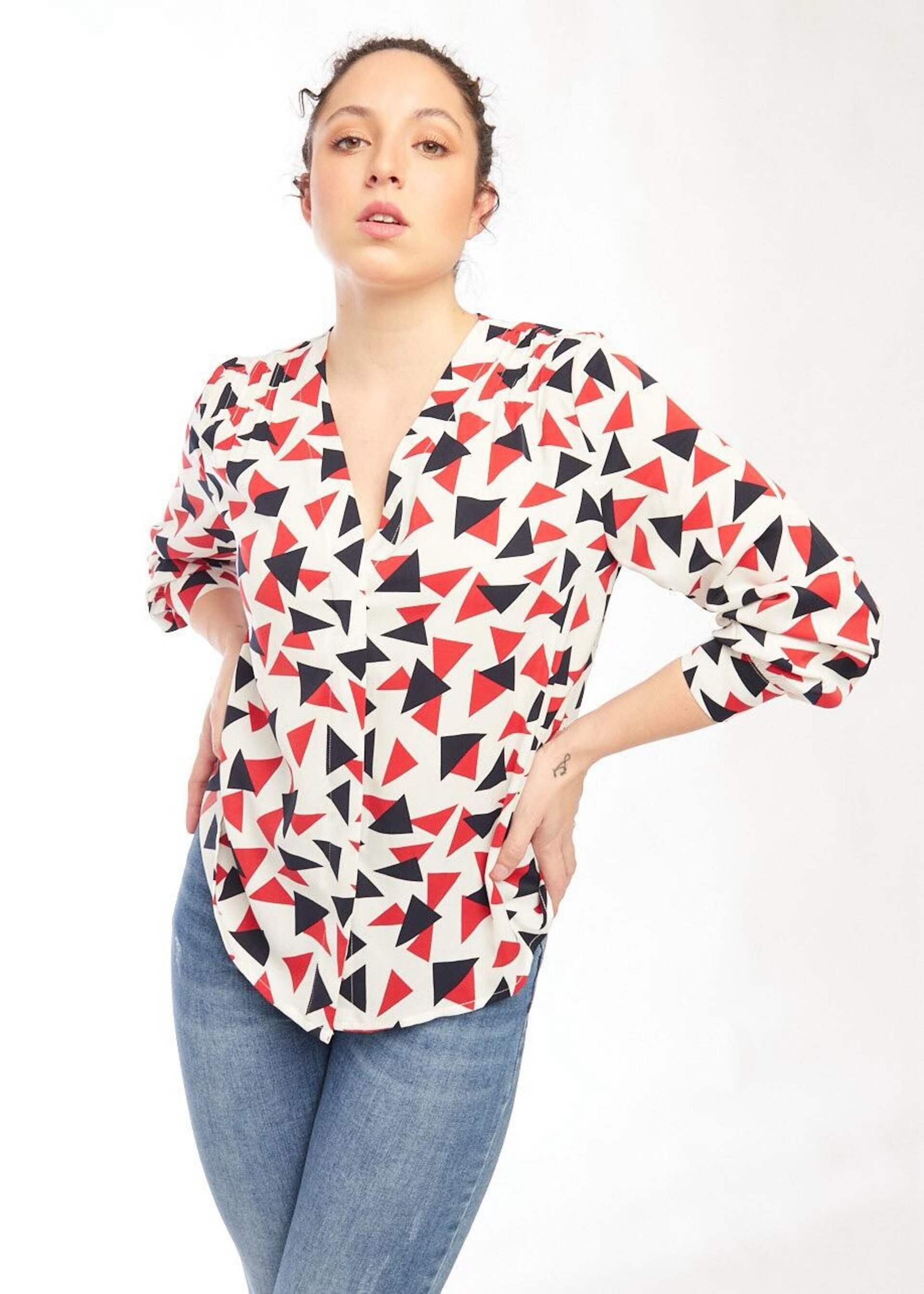 BLUSA GEOMÉTRICA DYNAMIC - 4