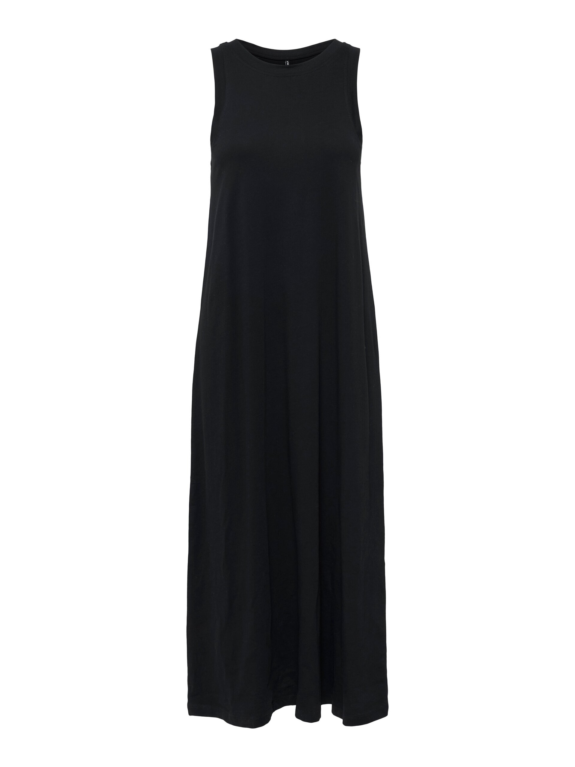 VESTIDO LARGO CORTE REGULAR CUELLO REDONDO - 5