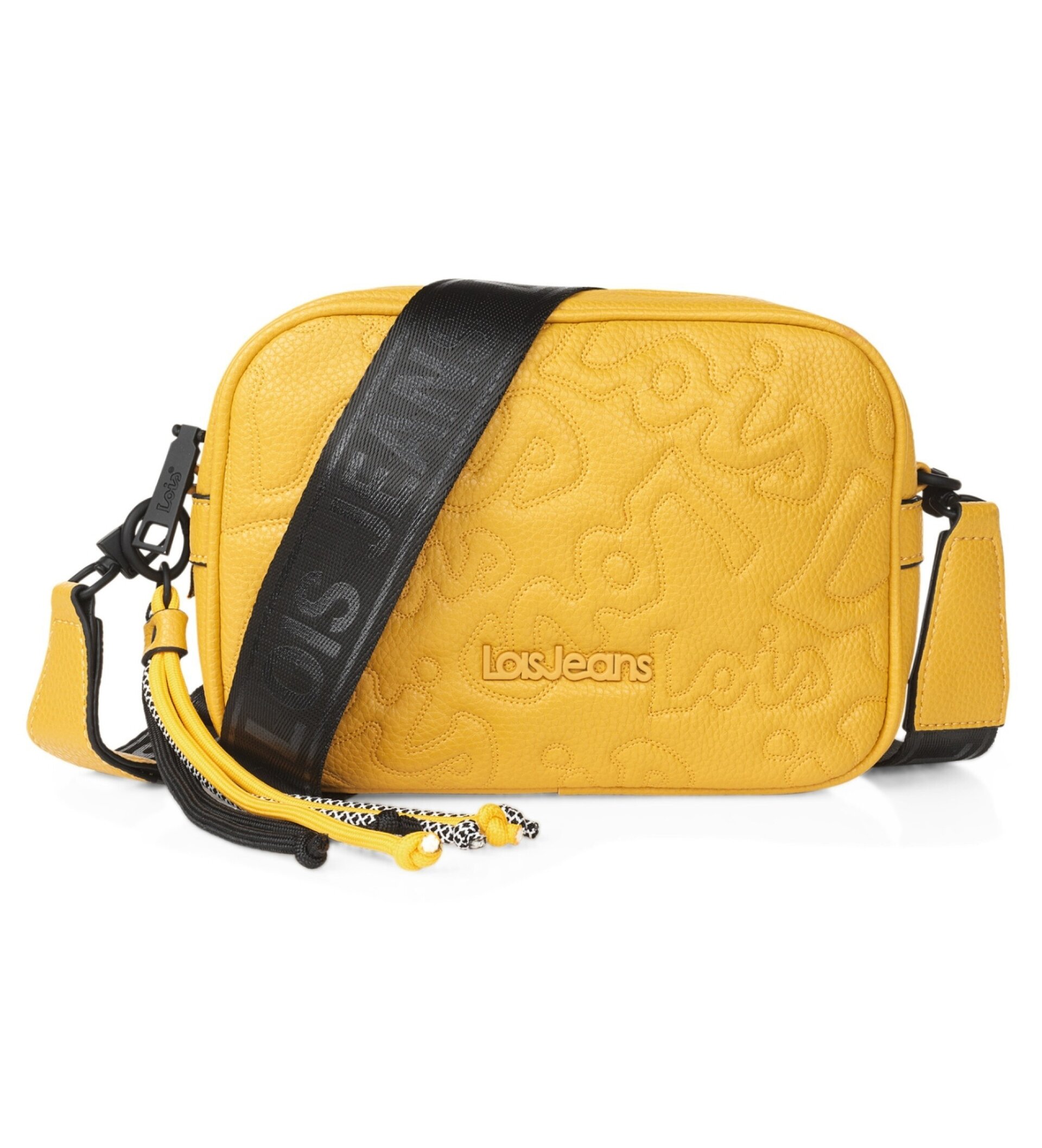 BOLSO BANDOLERA AMARILLO VANCOUVER LOIS - 6