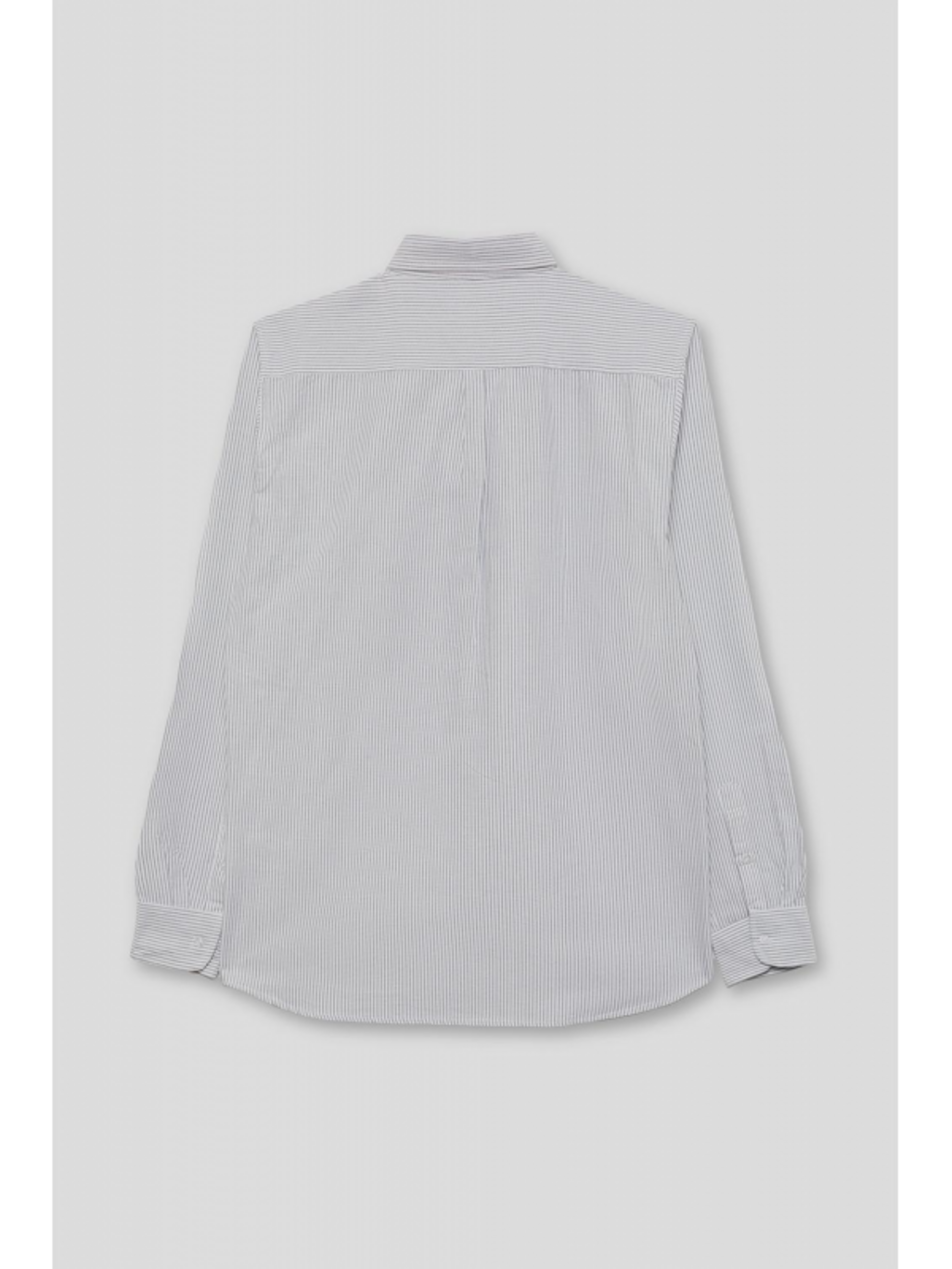 CAMISA OXFORD RAYAS VERDE - 5