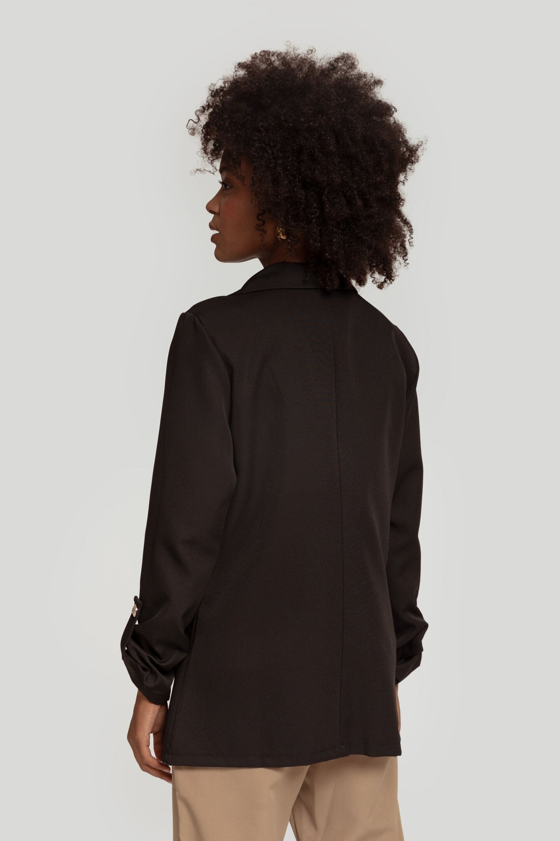 BLAZER REMANGADA NEGRA - 3