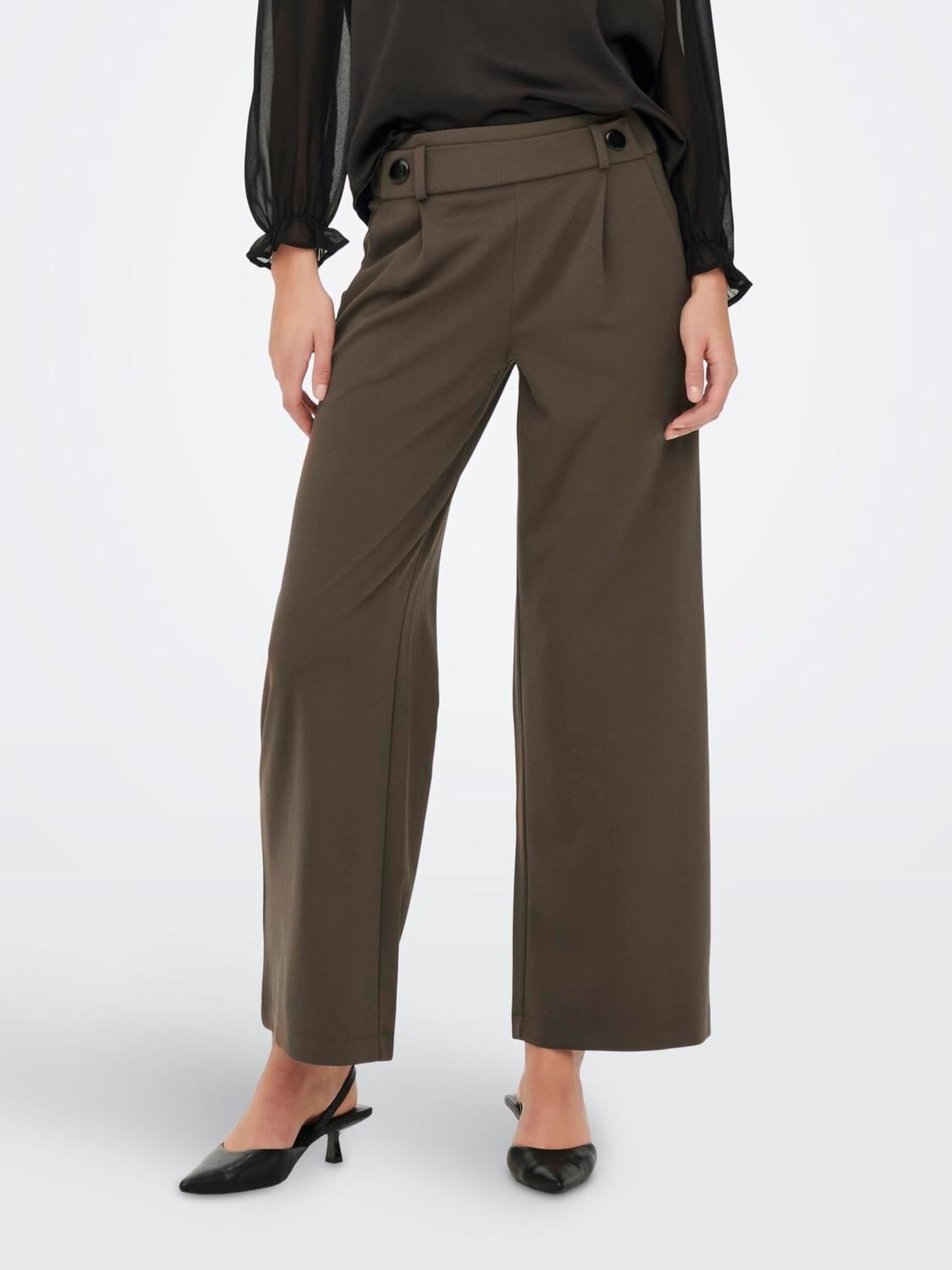 JDYGEGGO PANTALONES DE PERNA ANCHA - 3