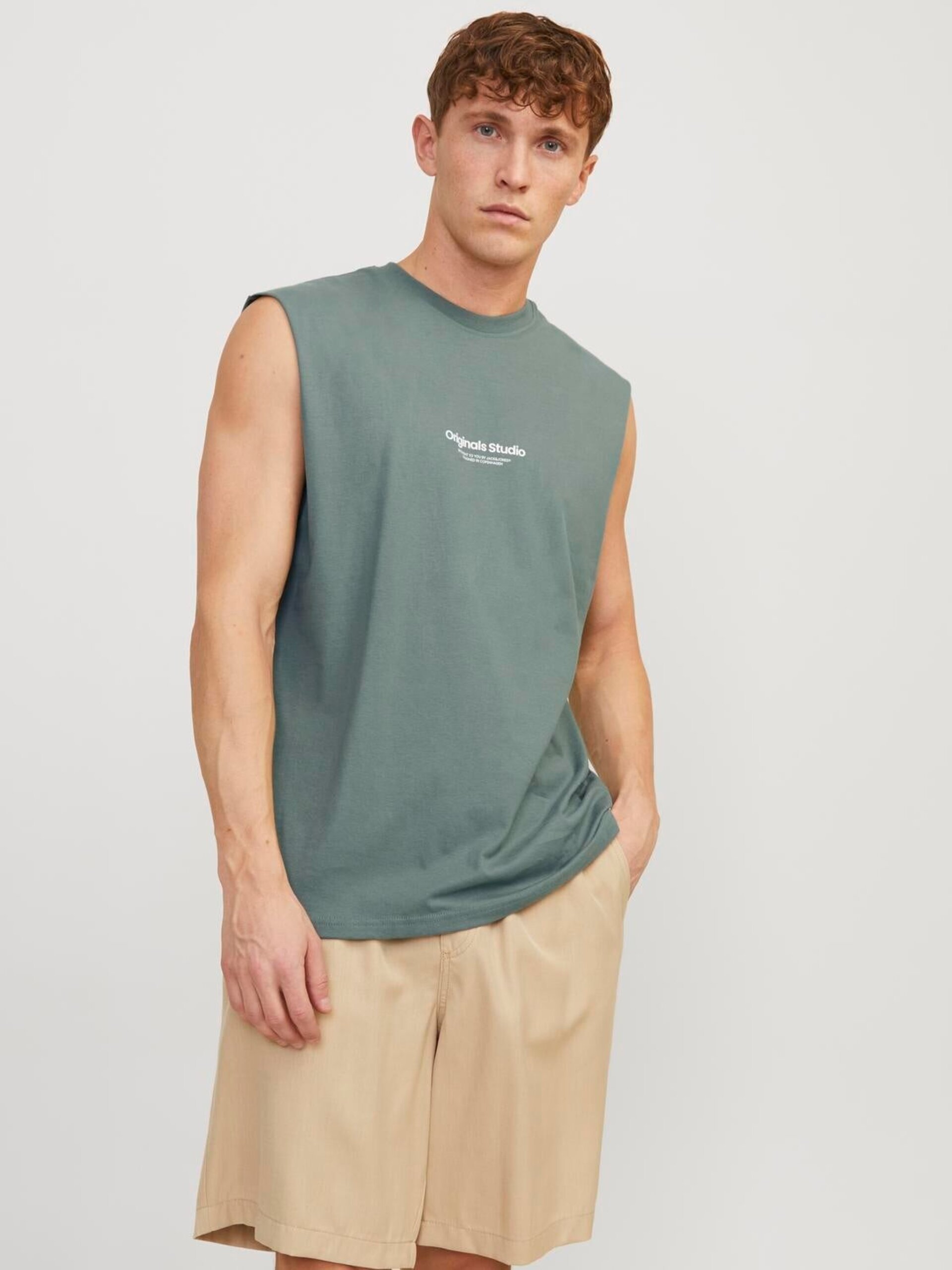 CAMISETA DE TIRANTES ESTAMPADO CUELLO REDONDO - 5