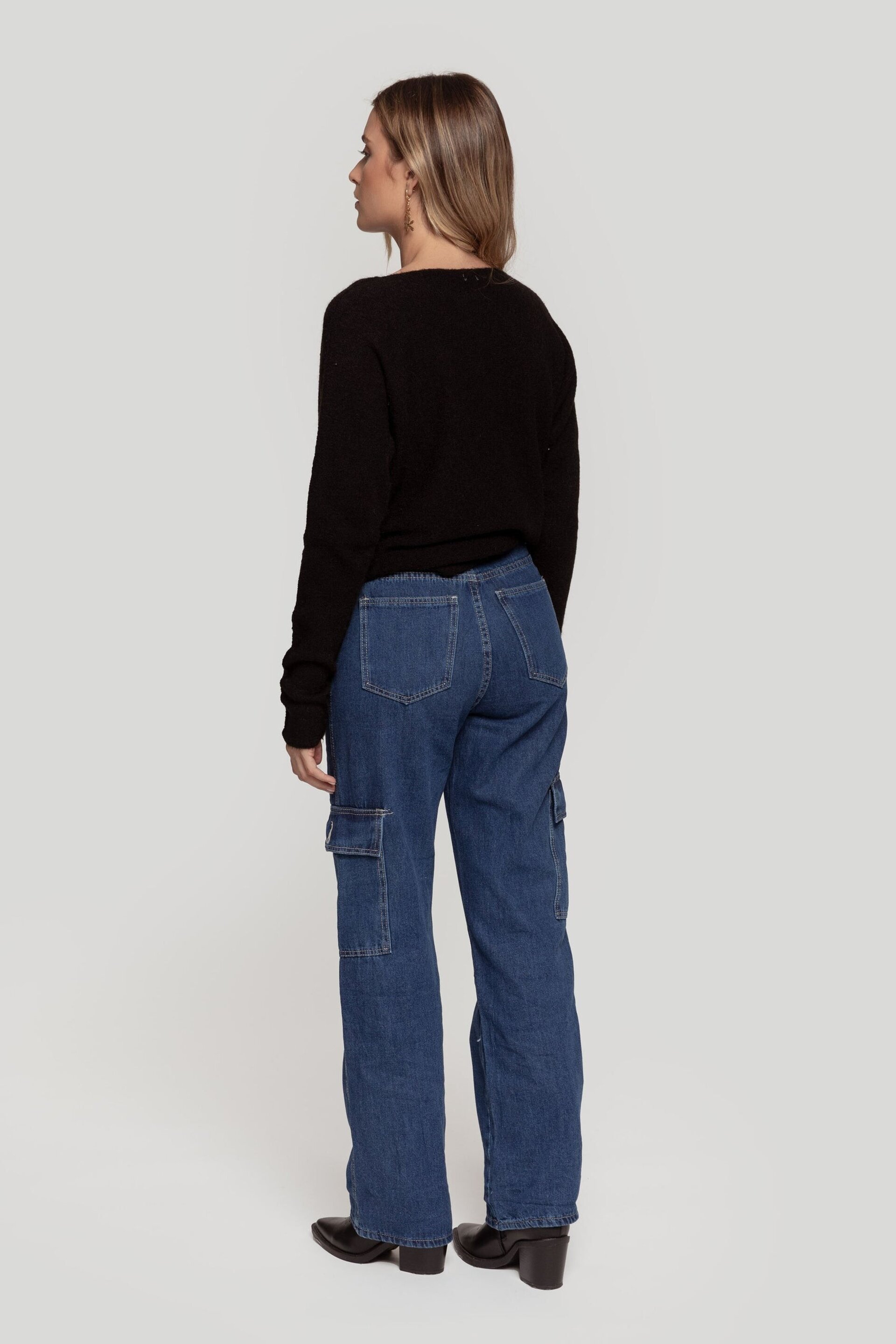 JEANS DENIM CARGO - 3