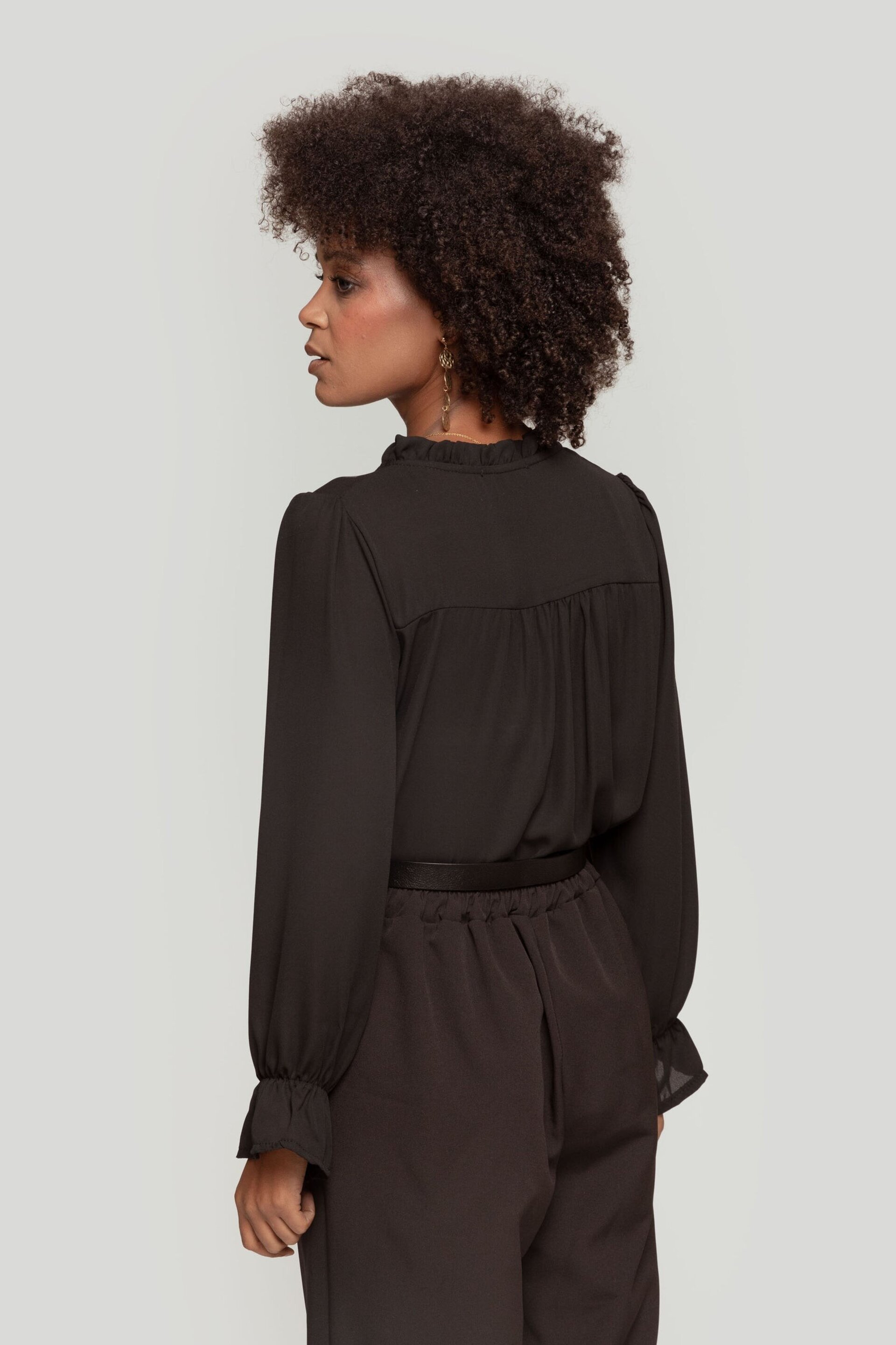 BLUSA GASA NEGRA - 3