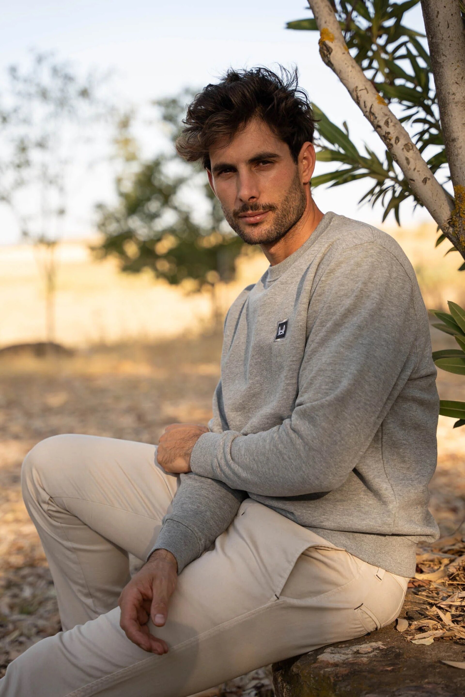 SUDADERA BÁSICA CANGREJITO GRIS - 1