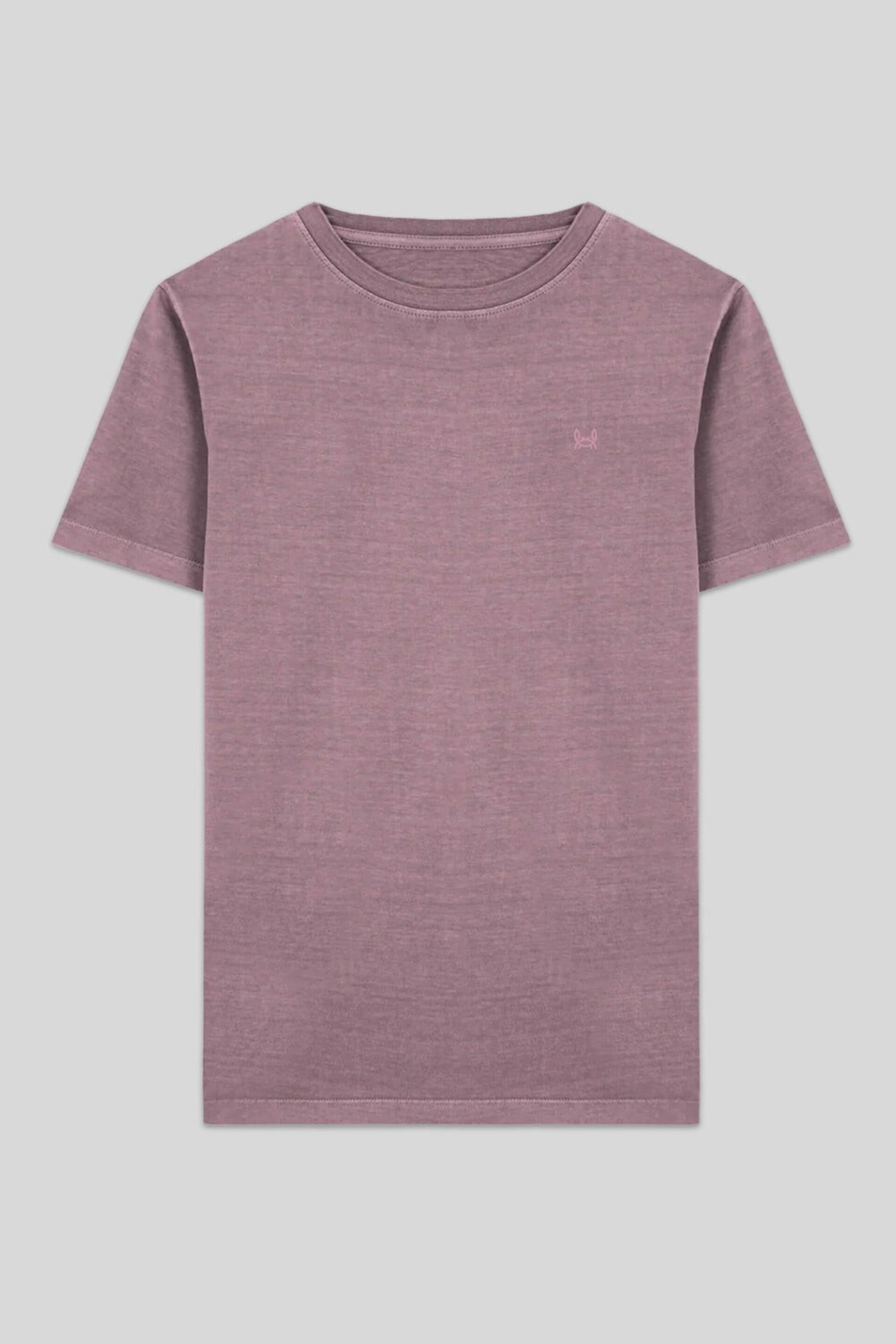 CAMISETA LAVADA VINO - 2