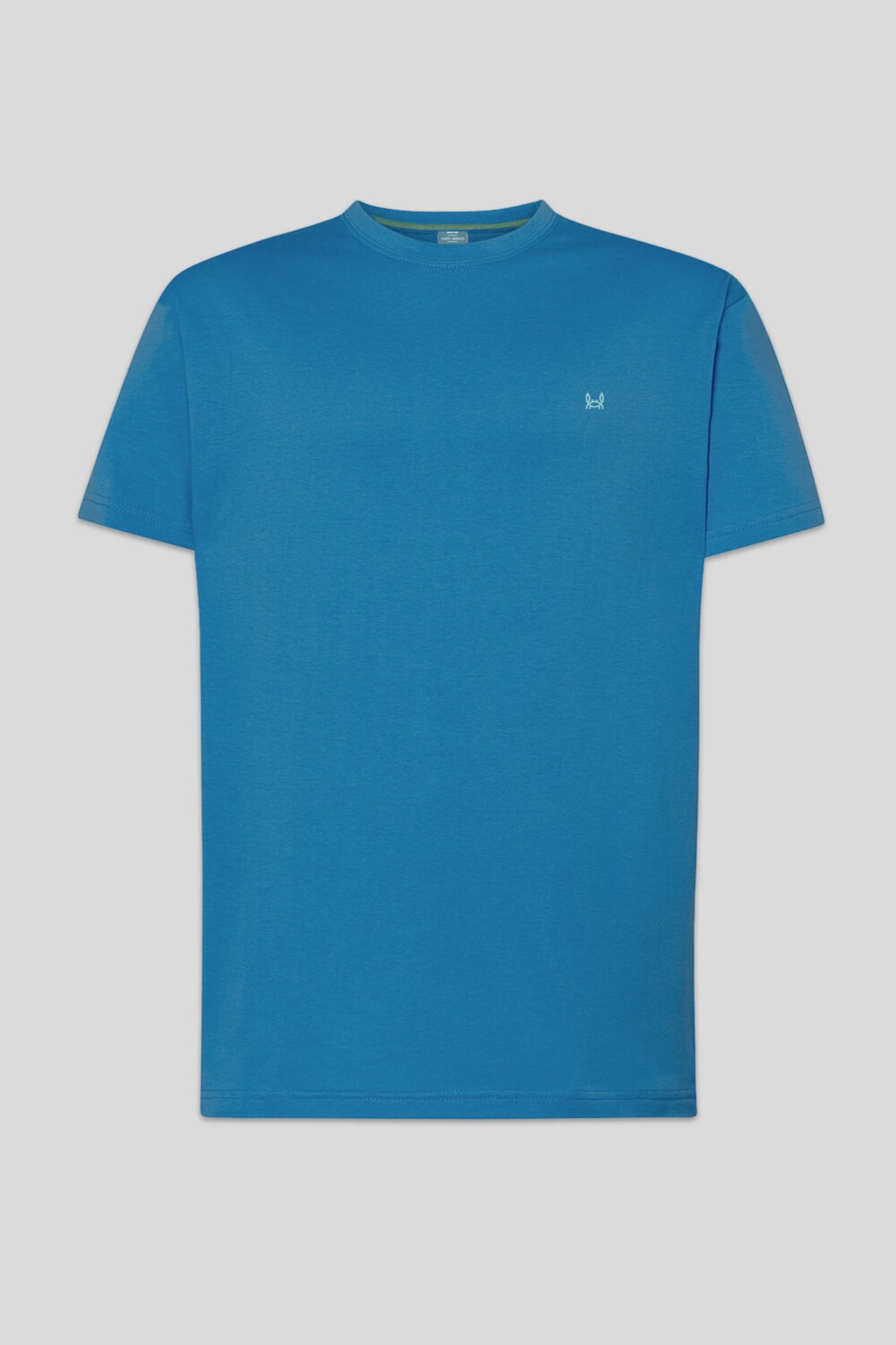 CAMISETA BASICA AZUL MEDIO - 3