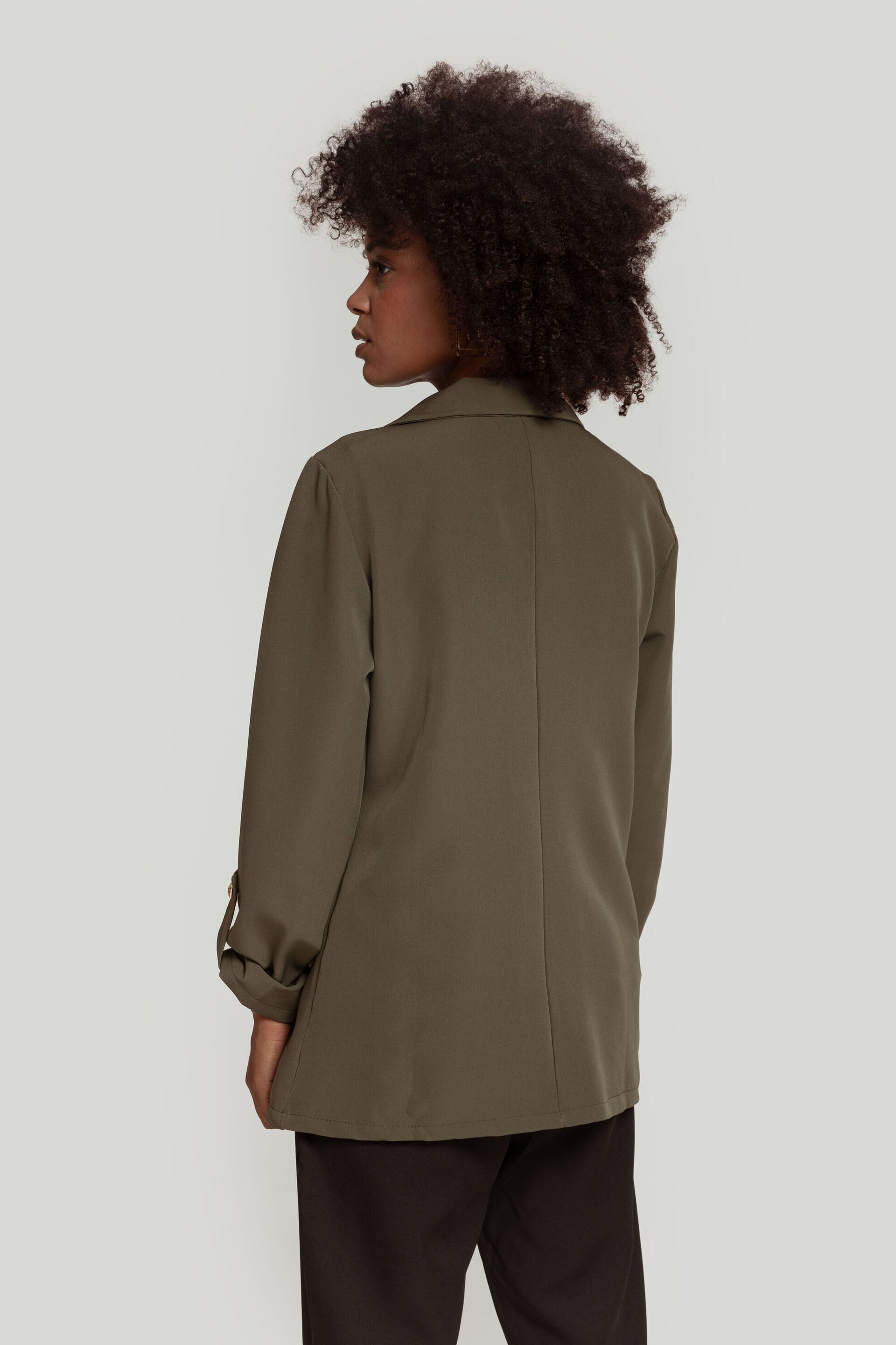 BLAZER REMANGADA VERDE - 3