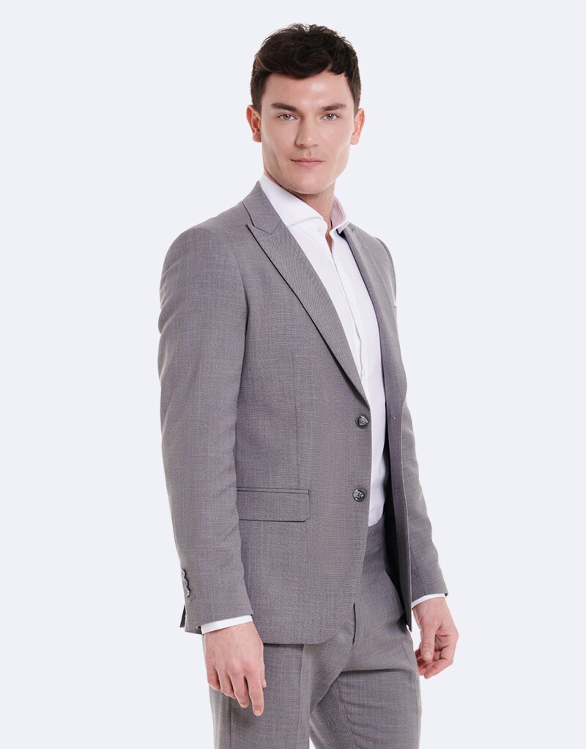 Traje Entramado Gris - 2
