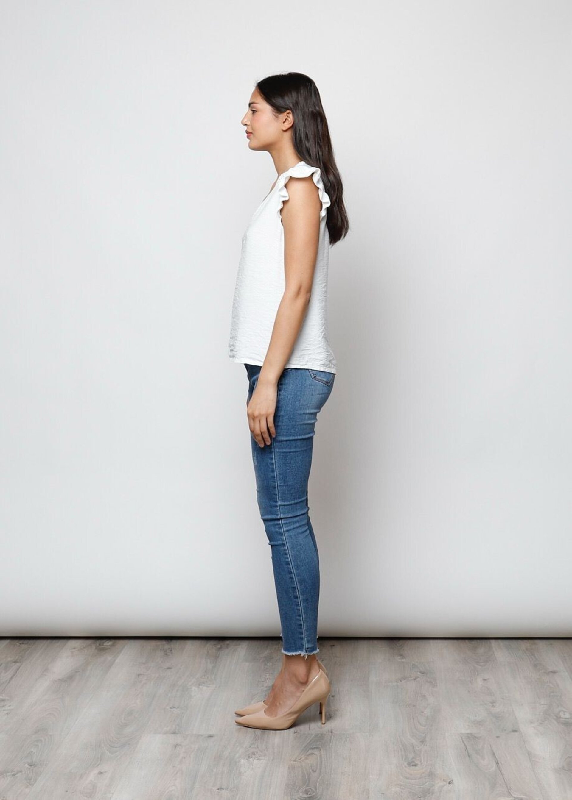 BLUSA BLANCA FLUIDA - 2