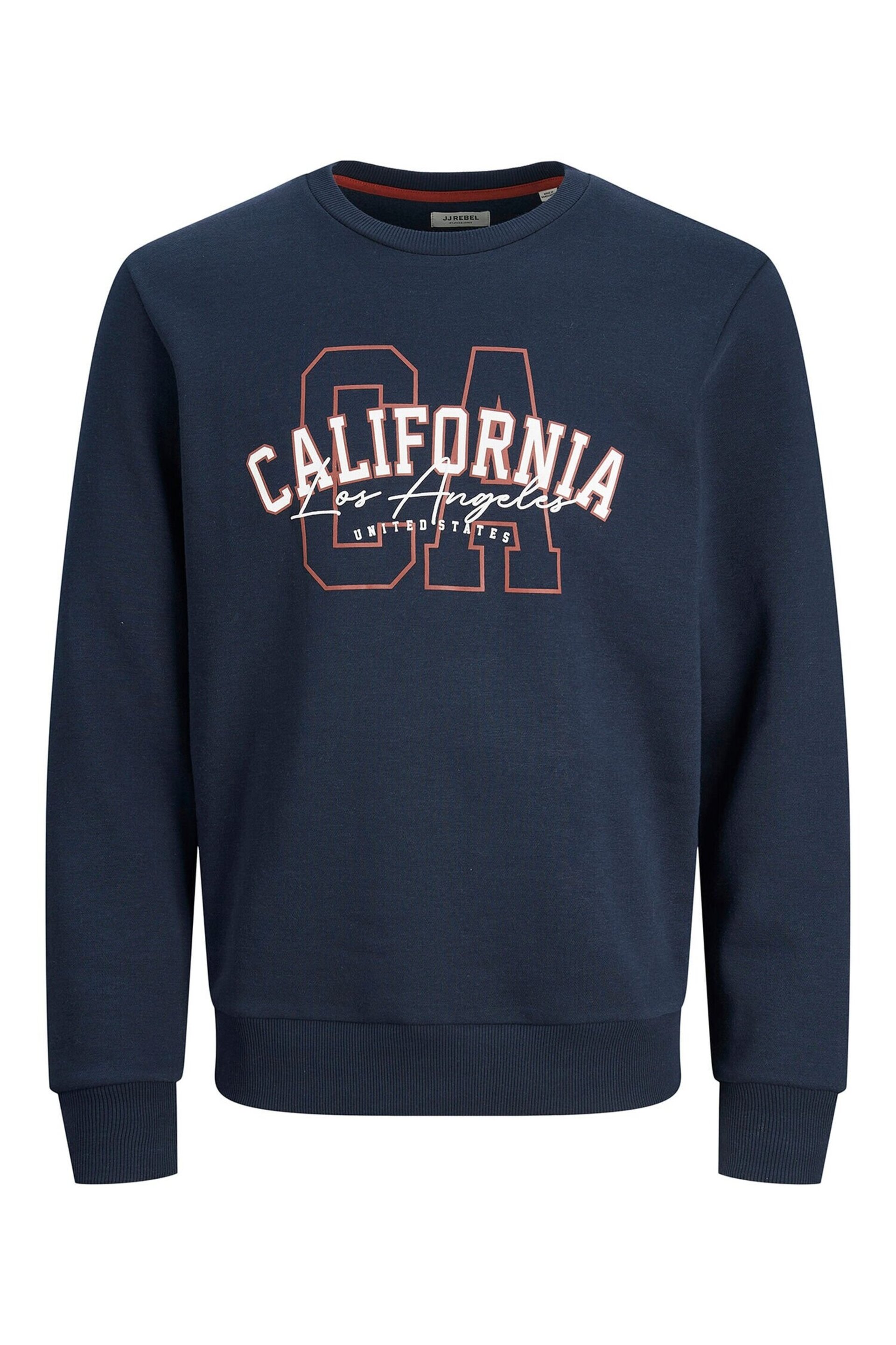 SUDADERA REGULAR FIT MARINO - 7