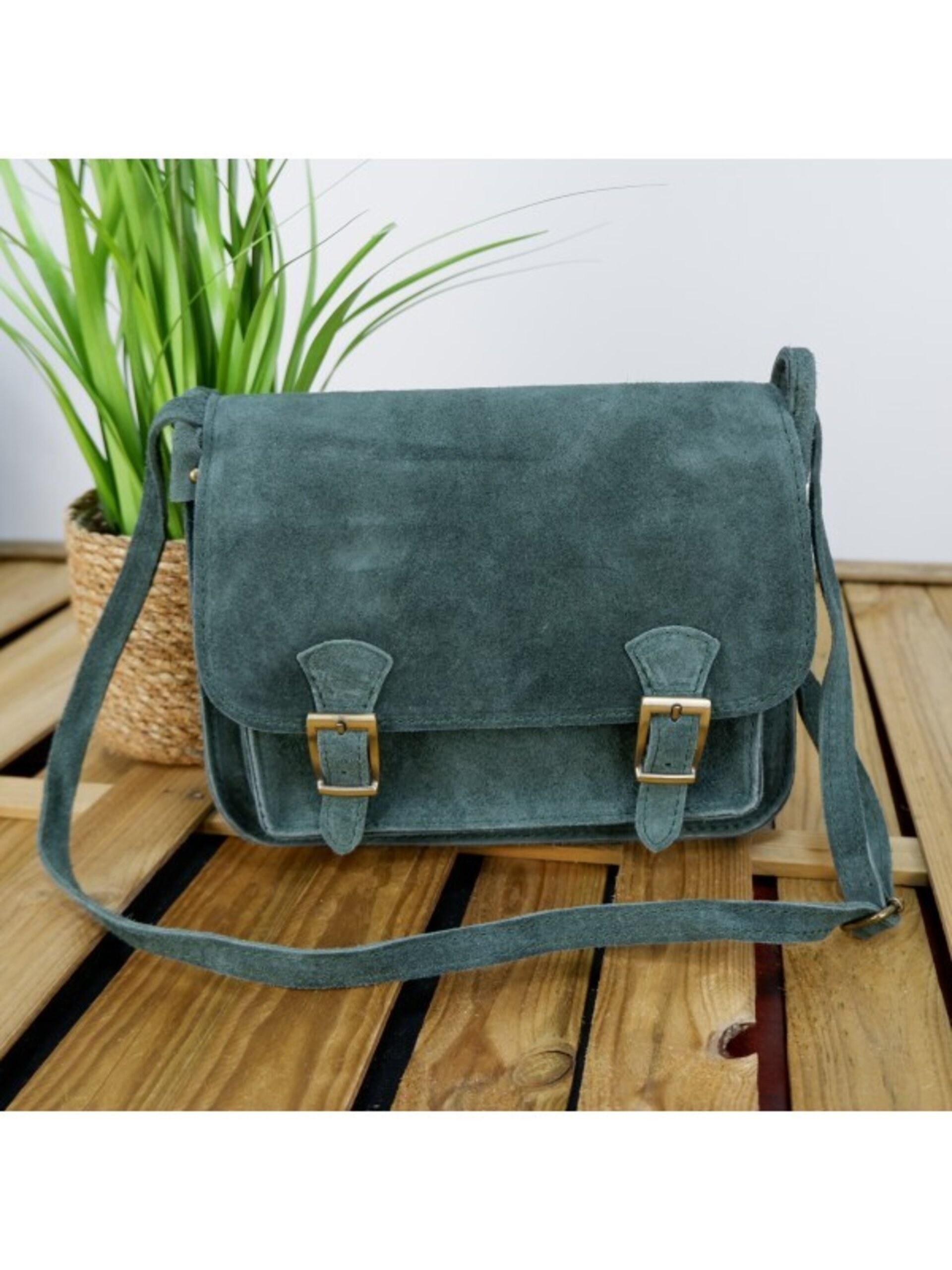 BOLSO MALETÍN DE ANTE - 4