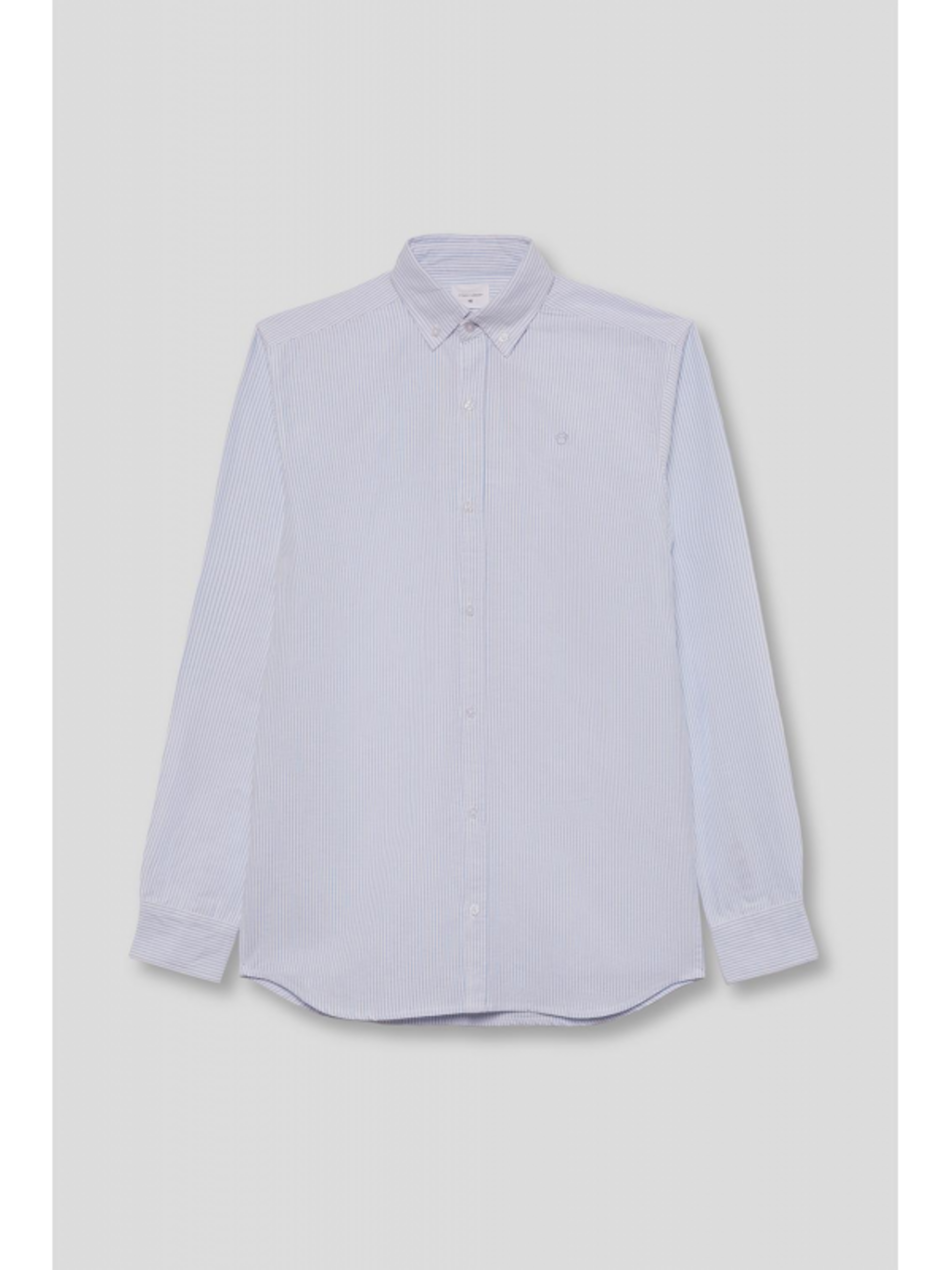 CAMISA OXFORD RAYAS AZUL - 3