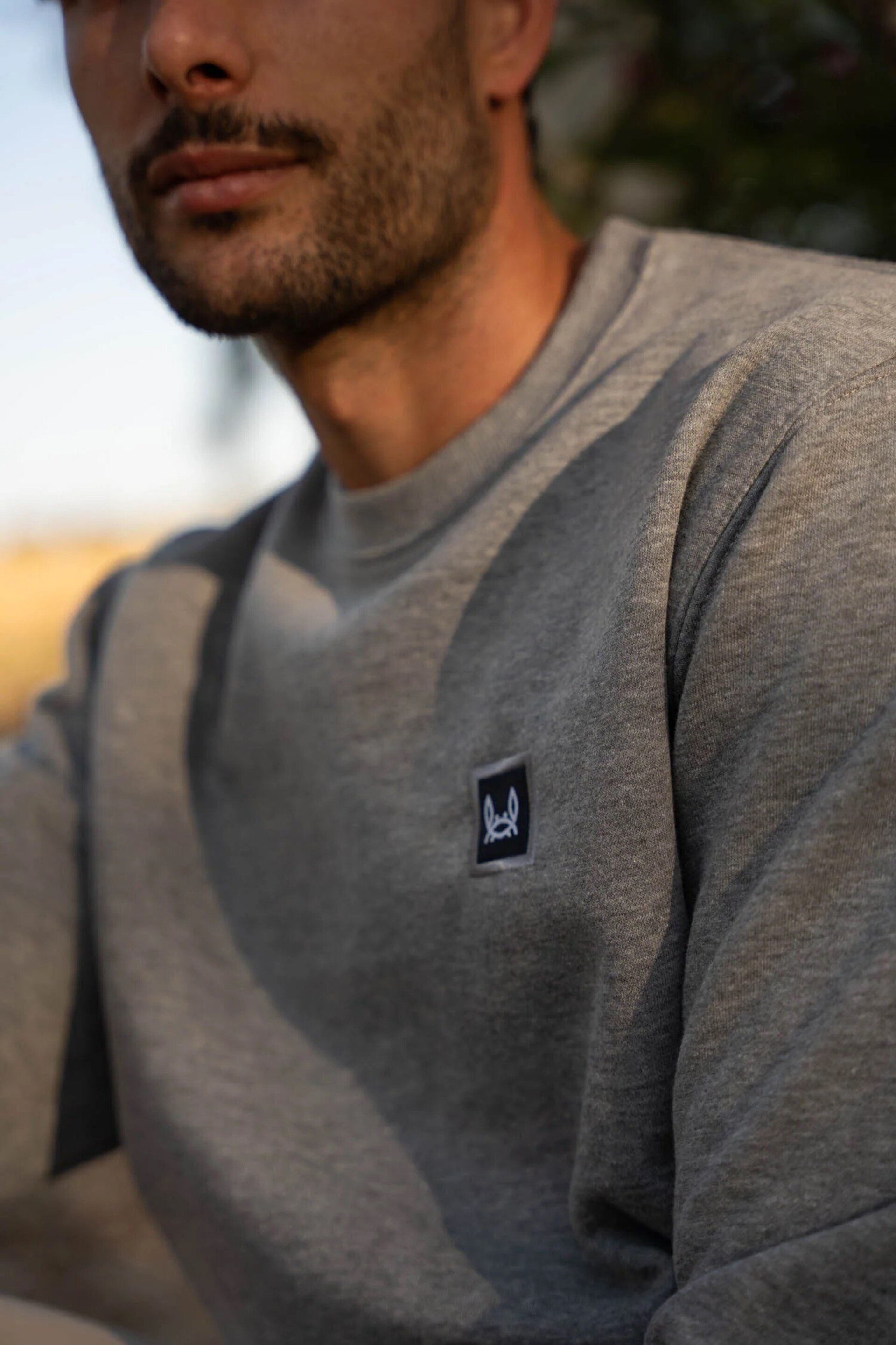 SUDADERA BÁSICA CANGREJITO GRIS - 2
