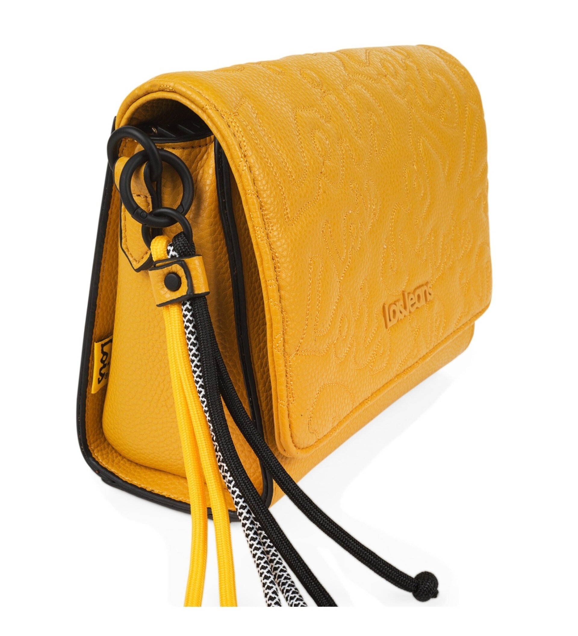BOLSO BANDOLERA CON SOLAPA AMARILLO VANCOUVER LOIS - 2