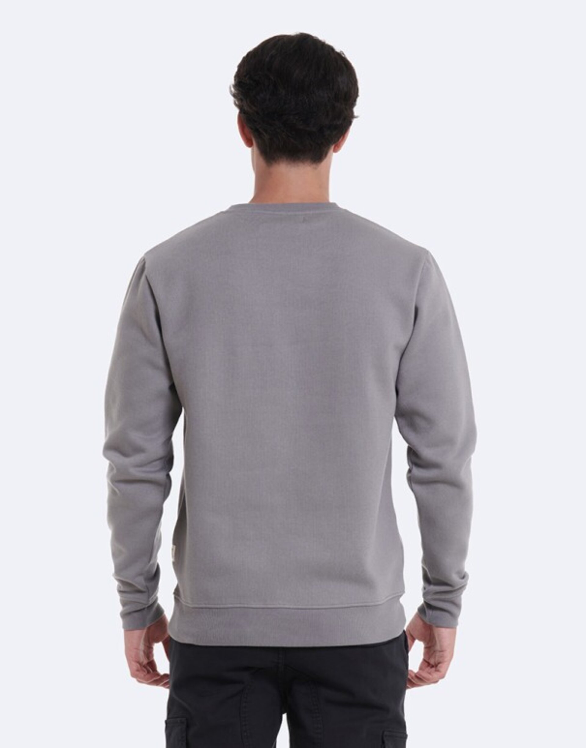 SUDADERA BASICA GRIS - 2