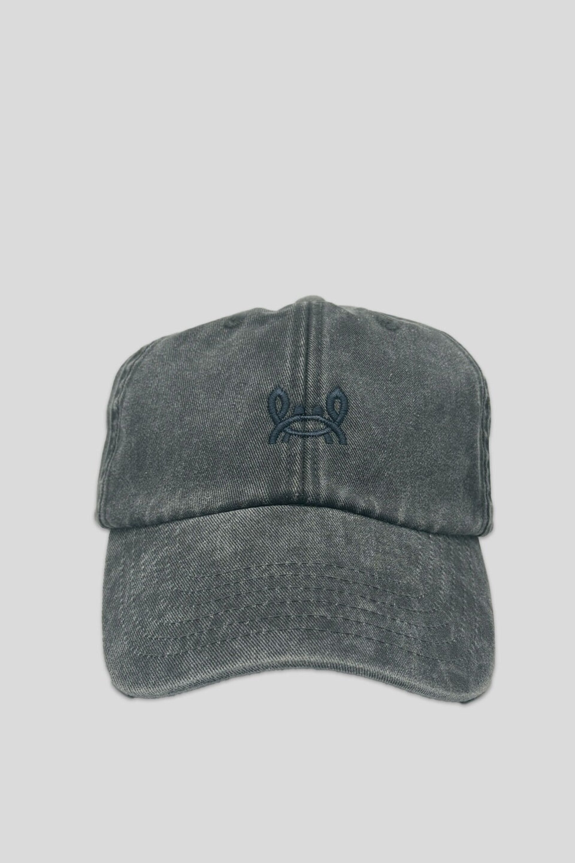 GORRA LAVADA CANGREJITO CENIZA - 2
