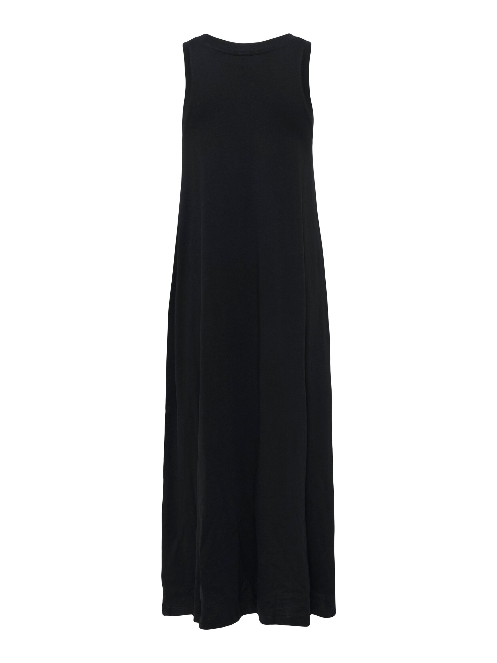 VESTIDO LARGO CORTE REGULAR CUELLO REDONDO - 6