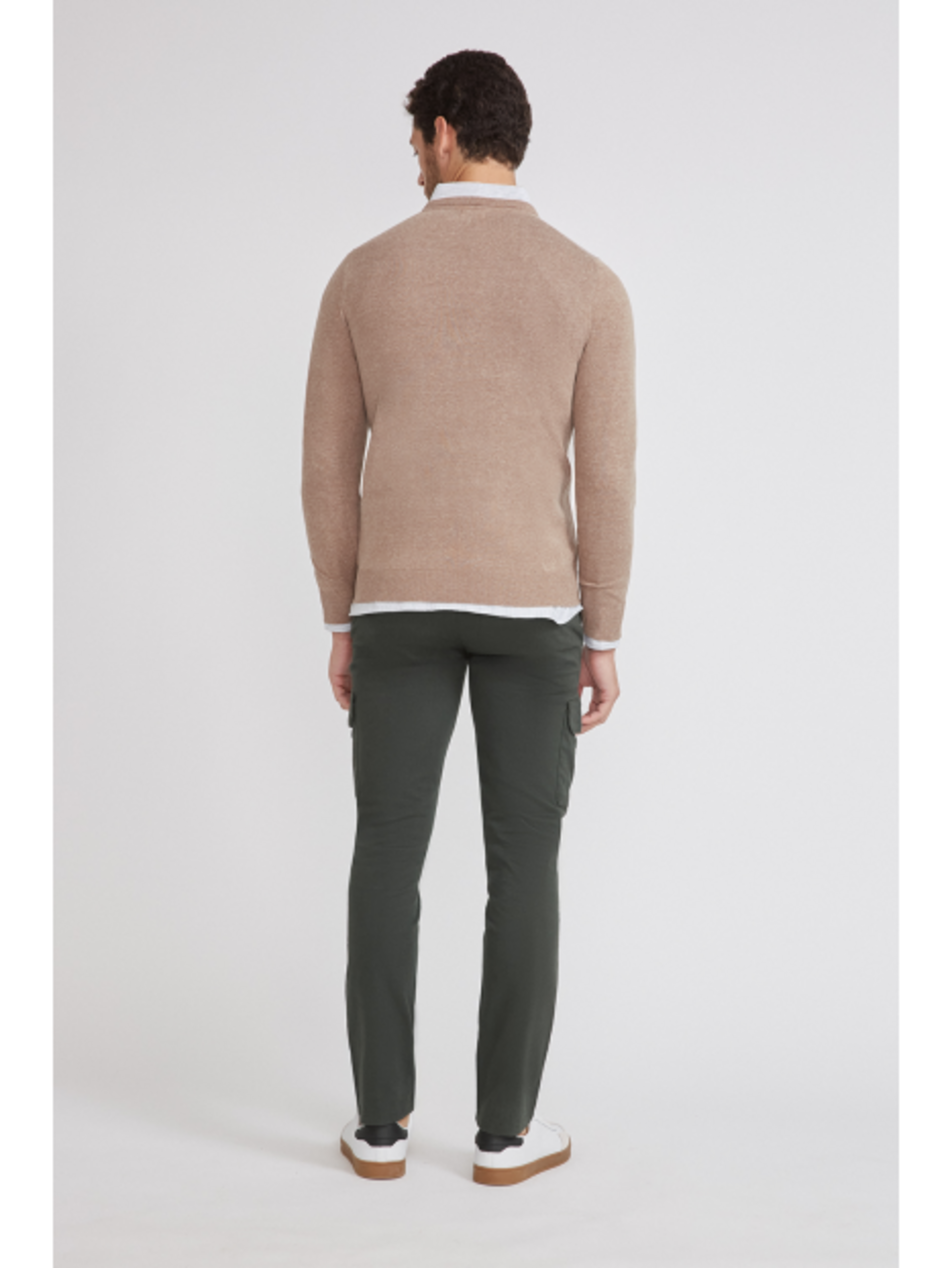 JERSEY CUELLO REDONDO CAMEL - 2