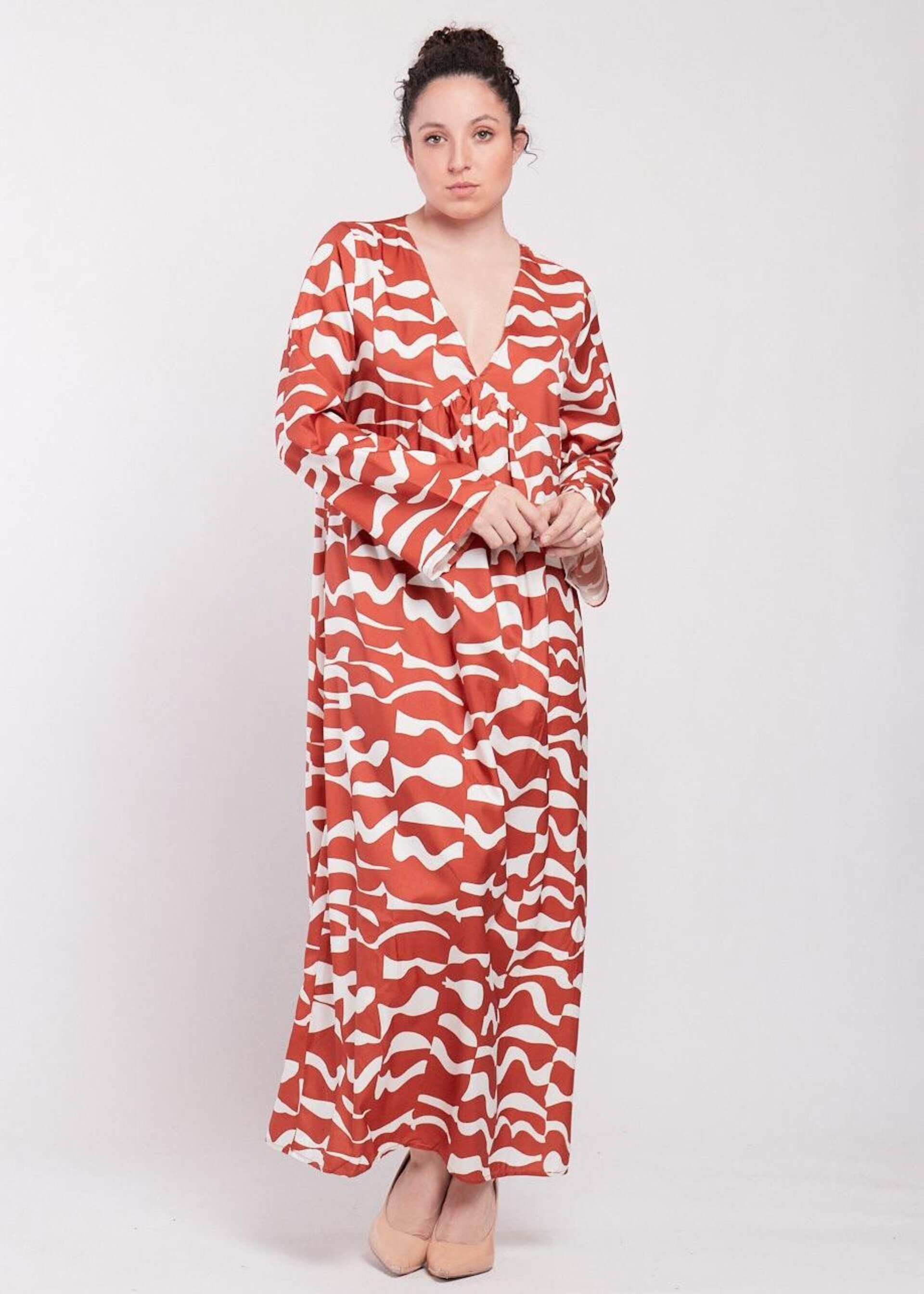 VESTIDO MAXI ÉTNICO TERRA - 3