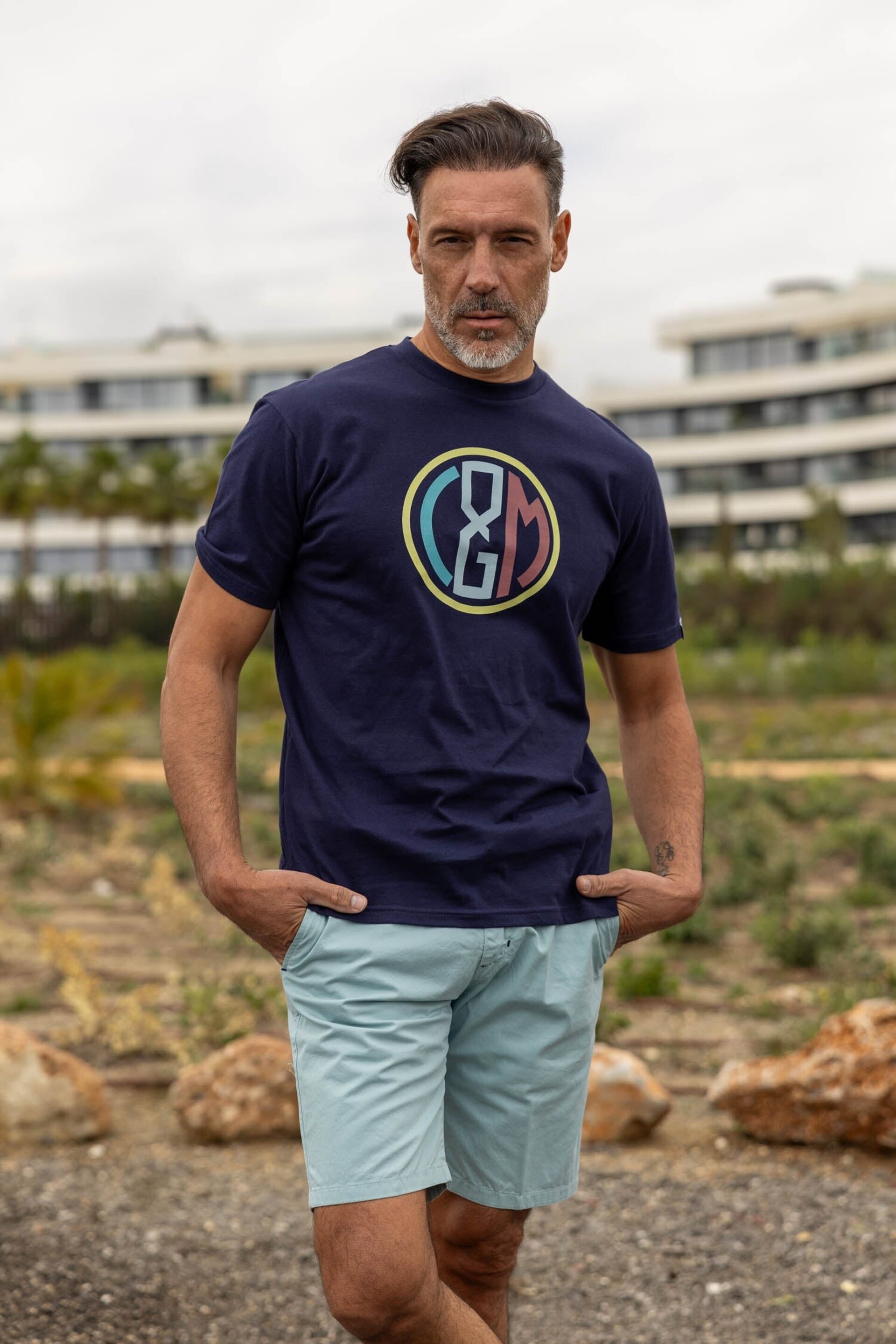 CAMISETA C&M MARINO - 1