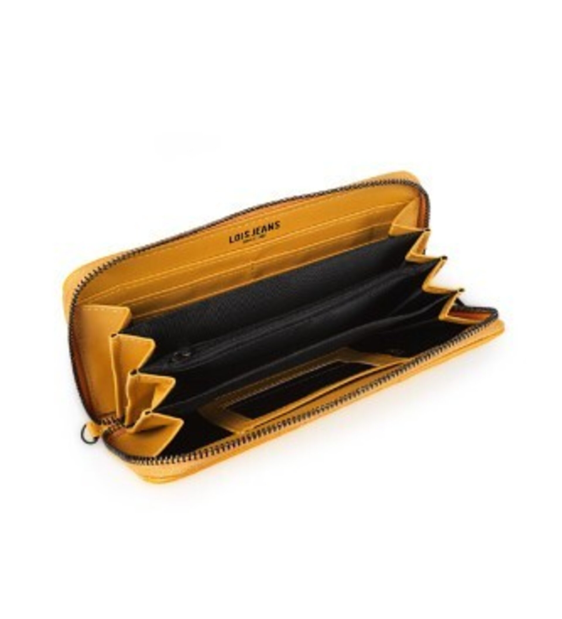 BILLETERO MONEDERO POLIPIEL AMARILLO VANCOUVER LOIS - 3