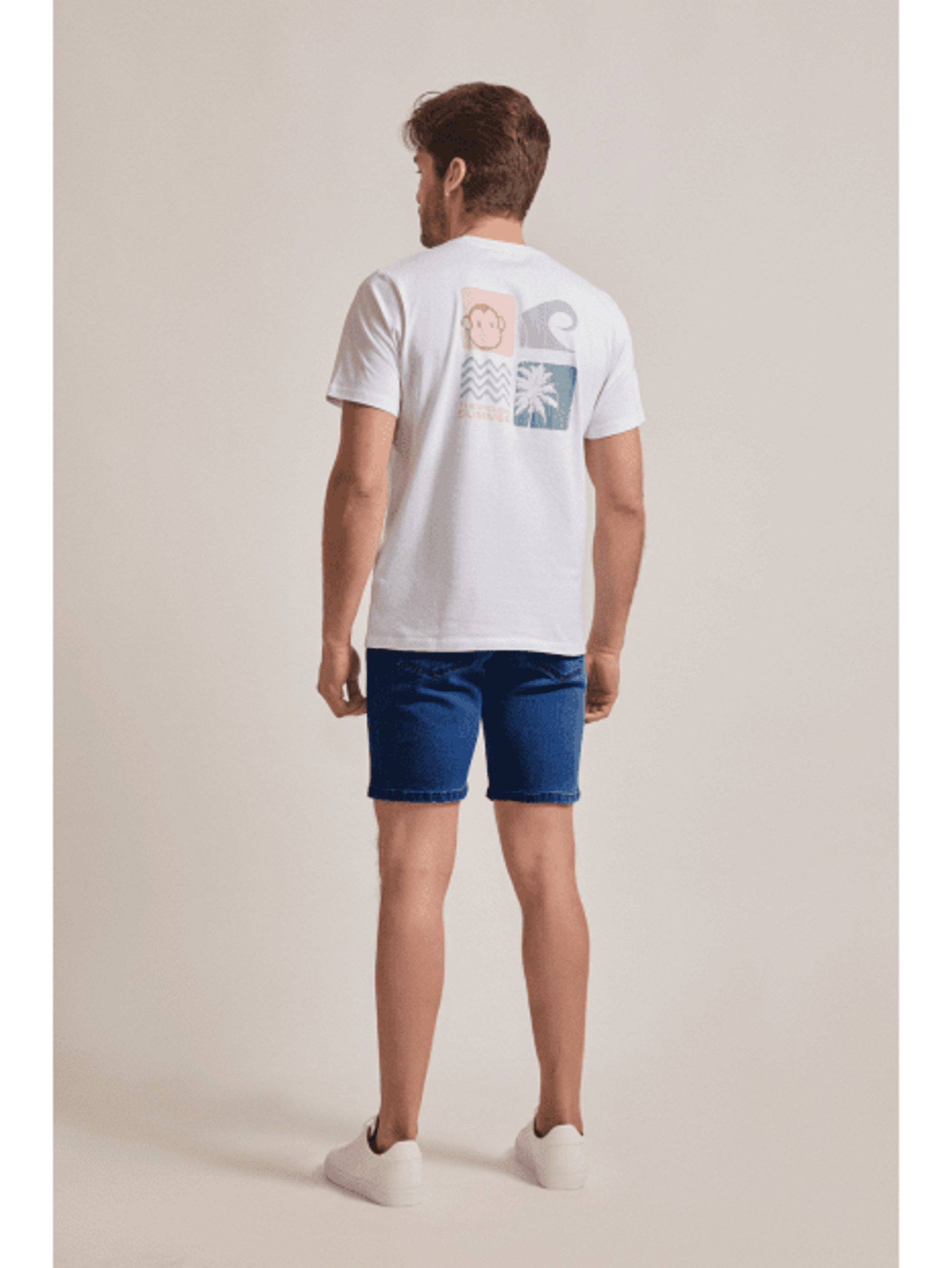 PANTALÓN CORTO "DENIM OSCURO" - 5