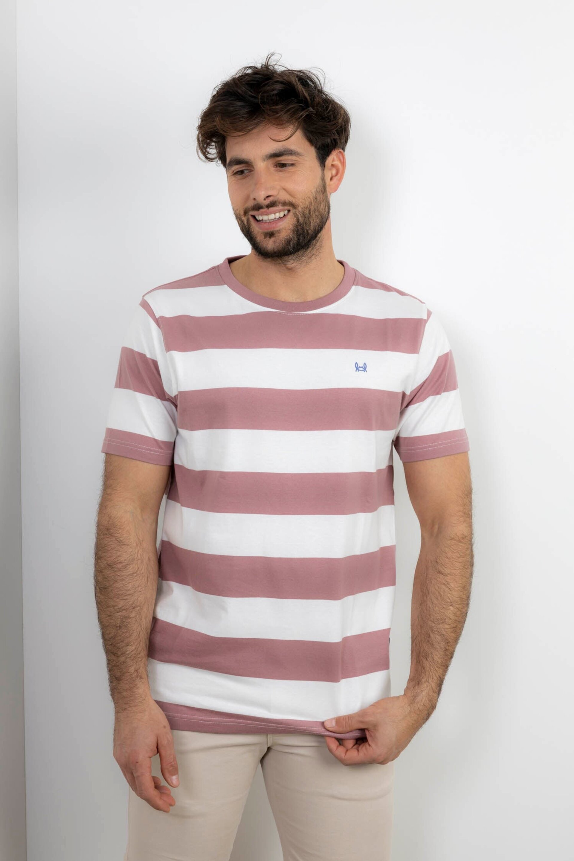 CAMISETA RAYAS BURDEOS | MONACO - 2