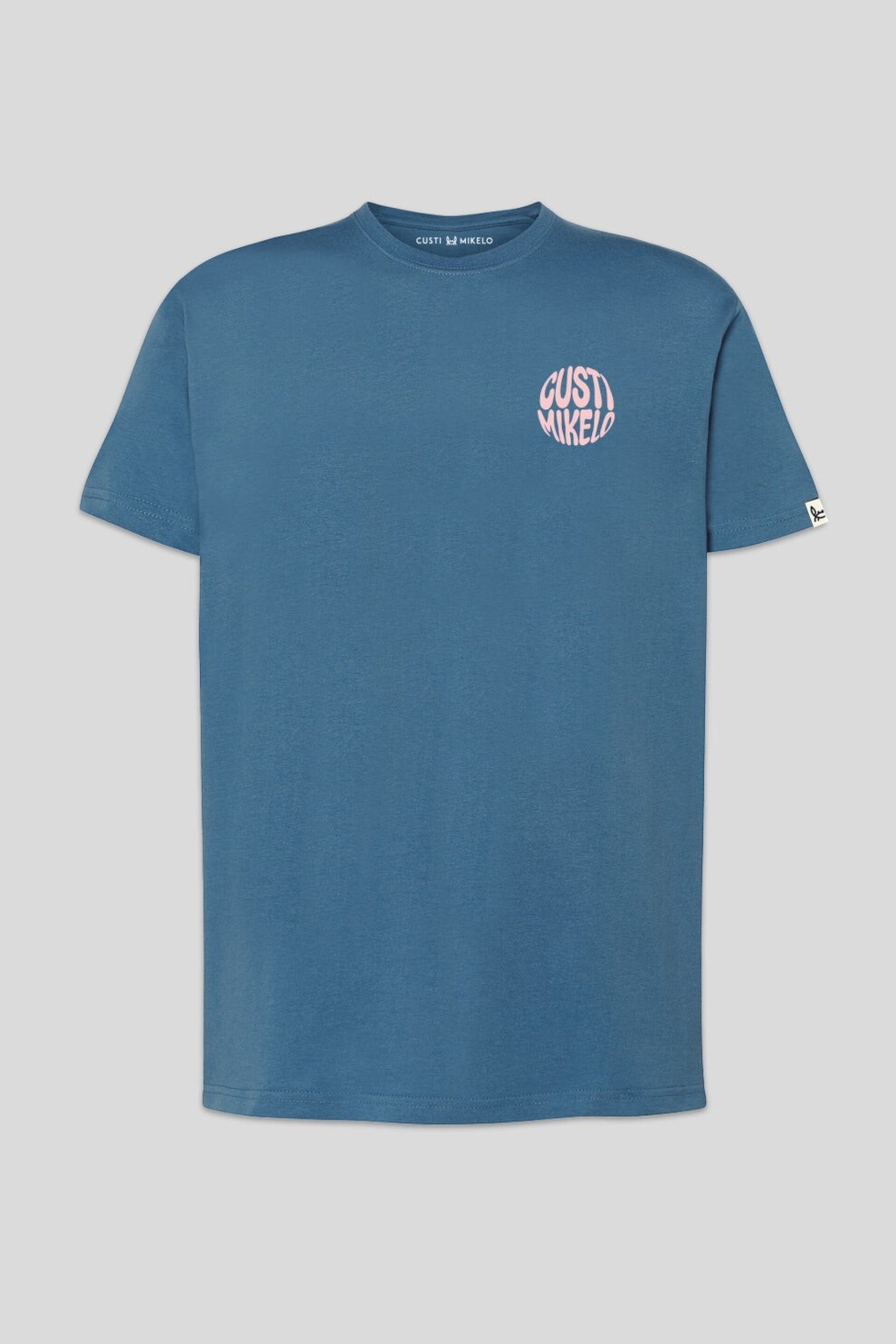 CAMISETA PRINT CIRCLE AZUL MARINO - 3