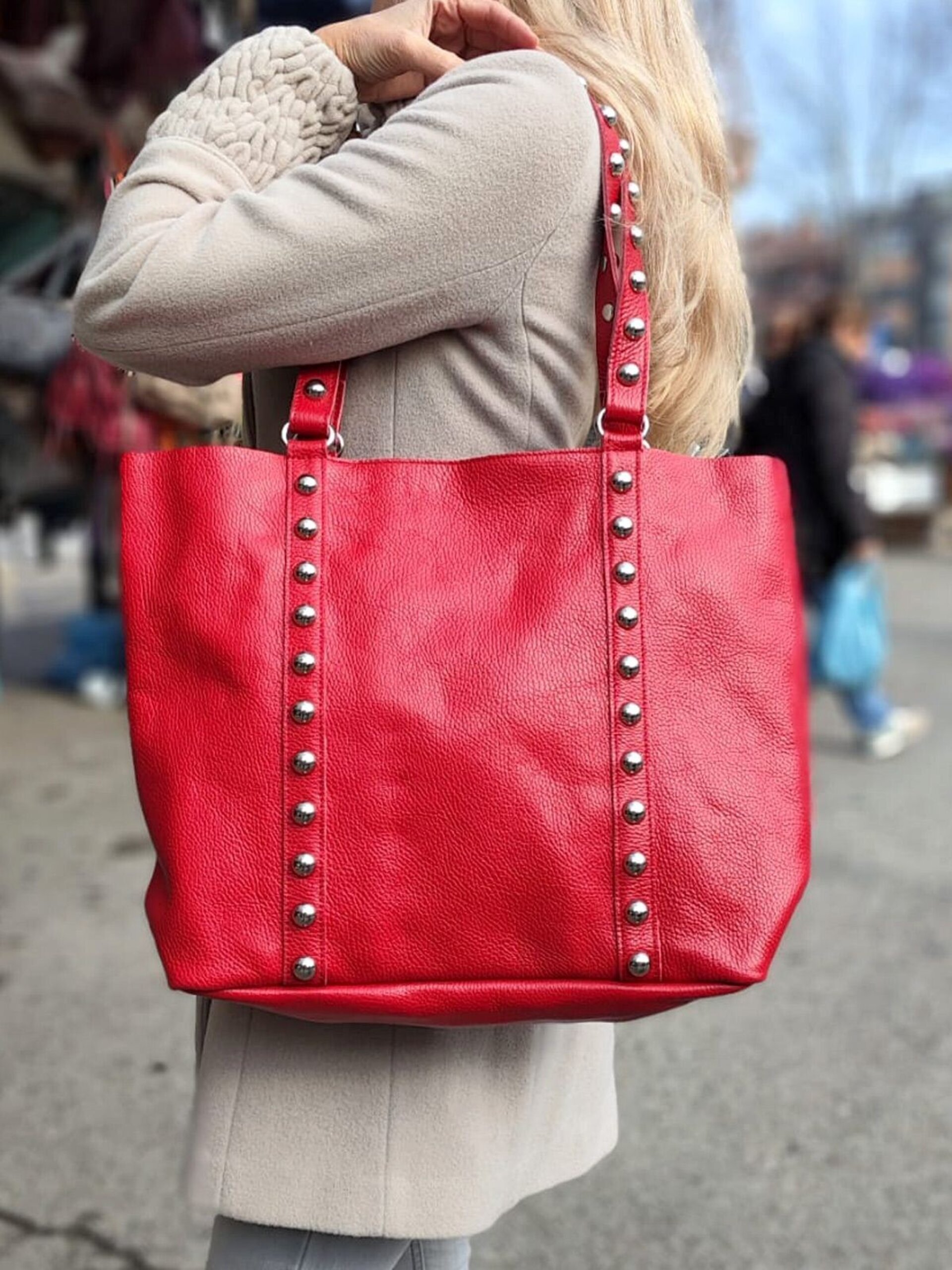 BOLSO SHOPPER TACHUELAS - 2
