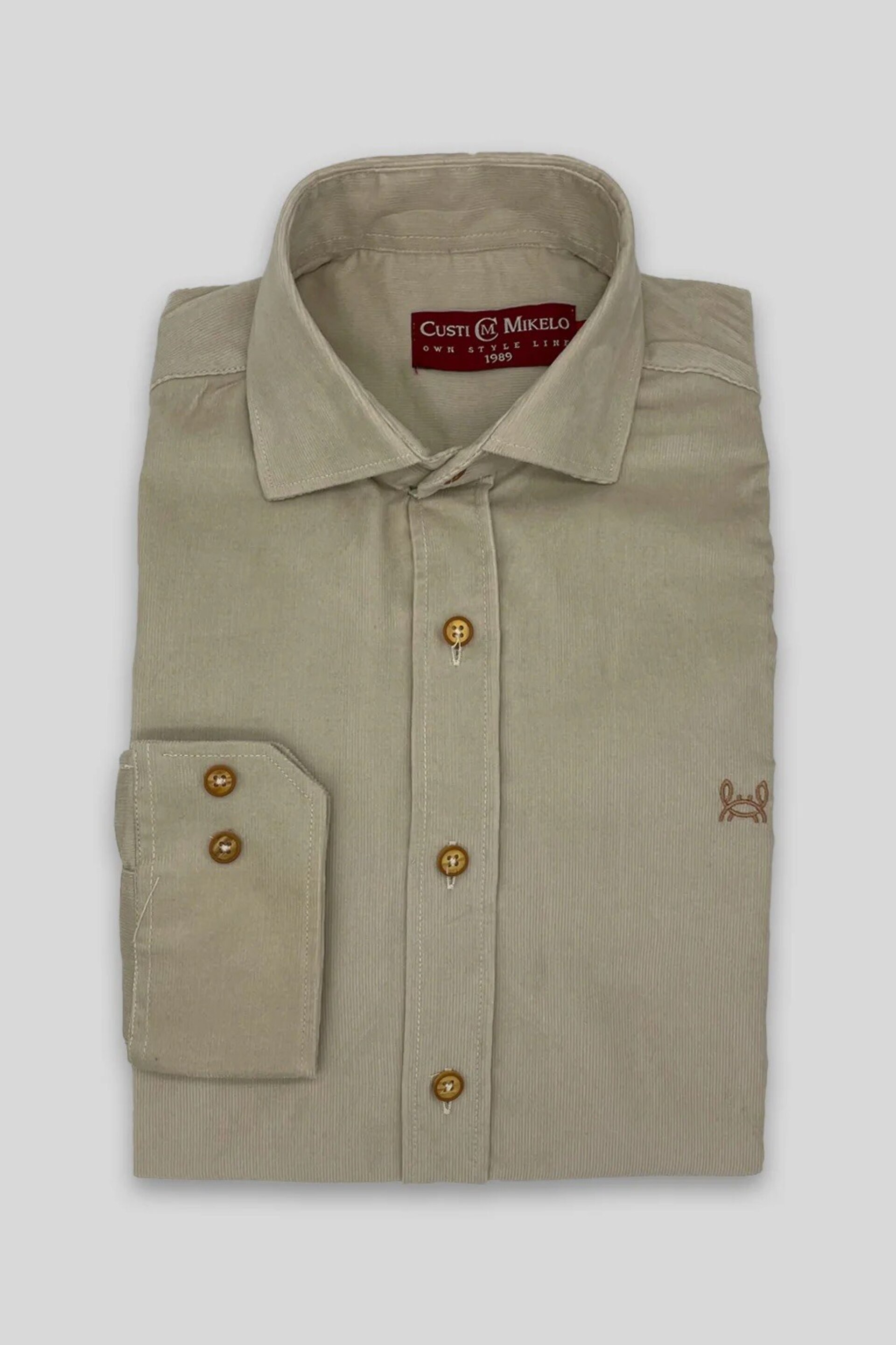 CAMISA MICROPANA PIEDRA - 3
