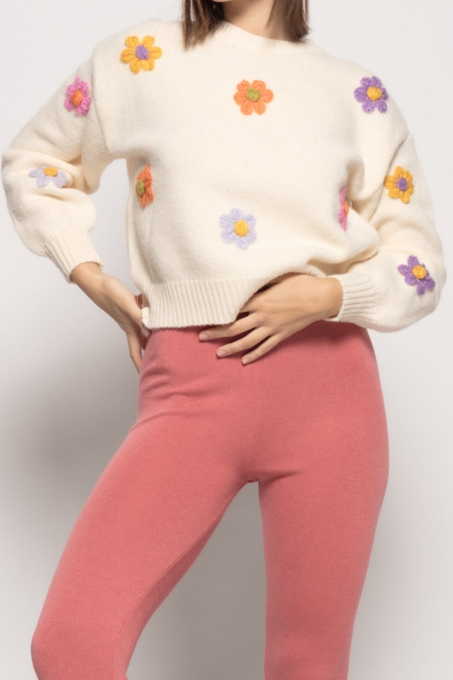 PANTALÓN PUNTO ROSA - 3