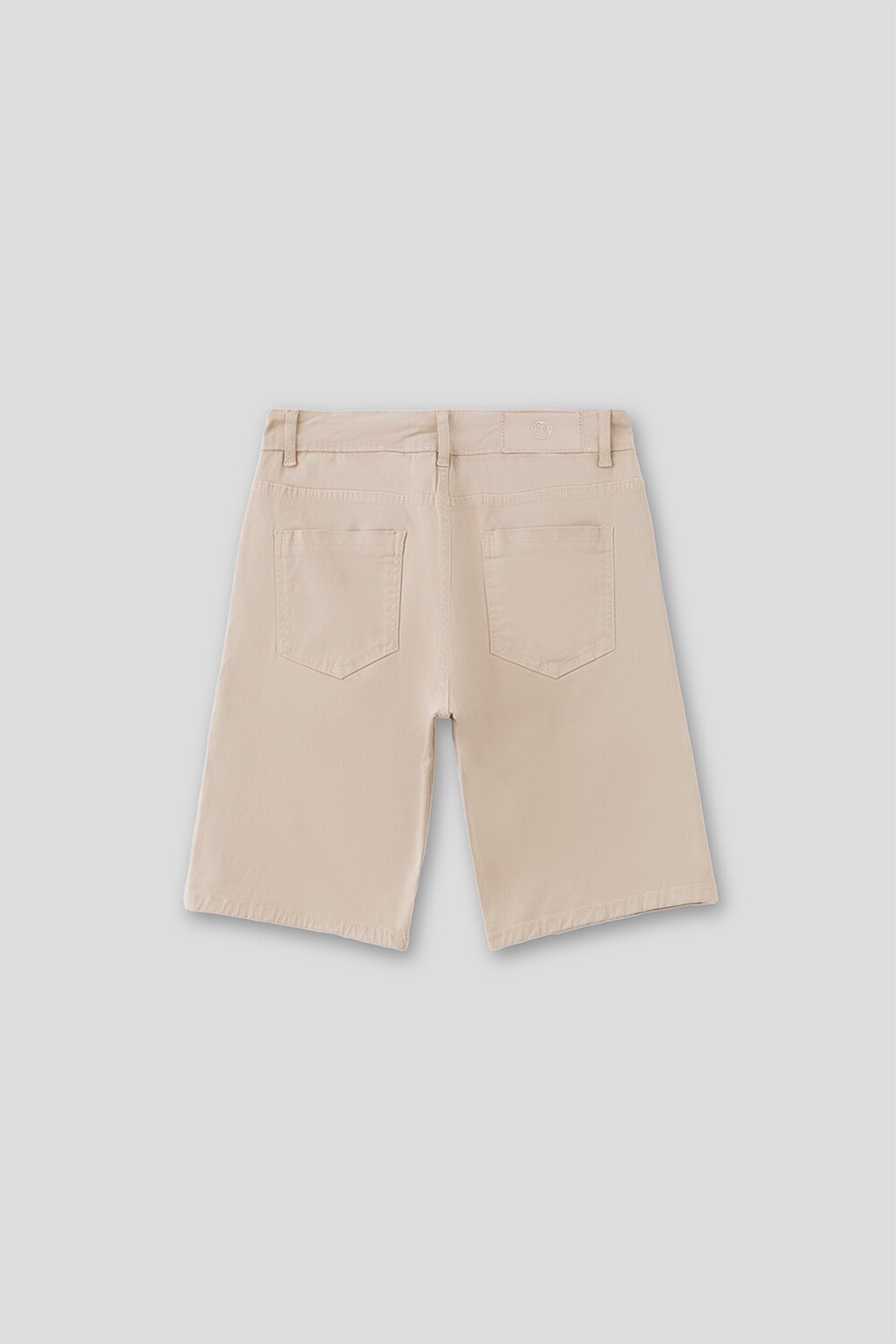 BERMUDA 5 BOLSILLOS BEIGE - 4