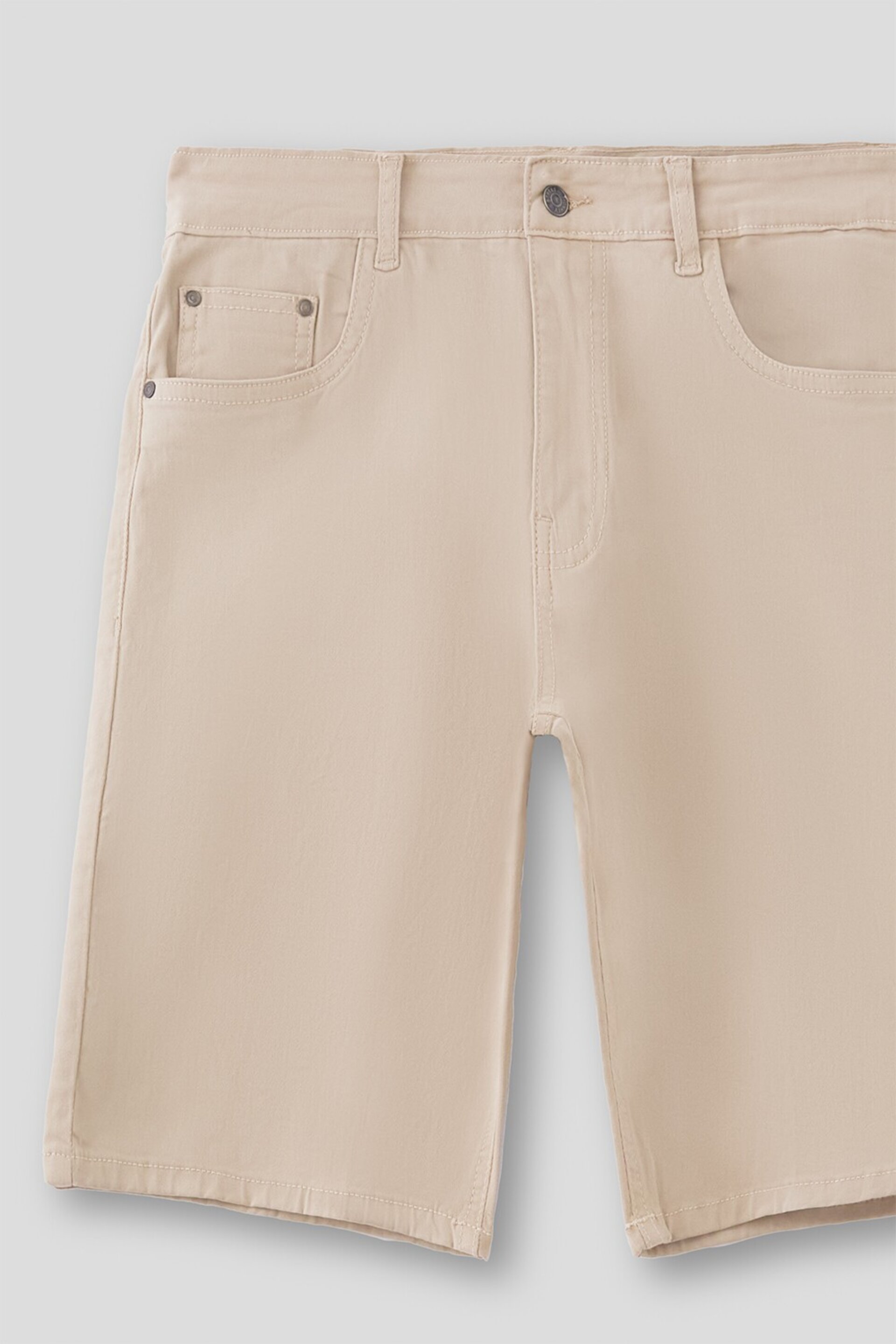 BERMUDA 5 BOLSILLOS BEIGE - 3