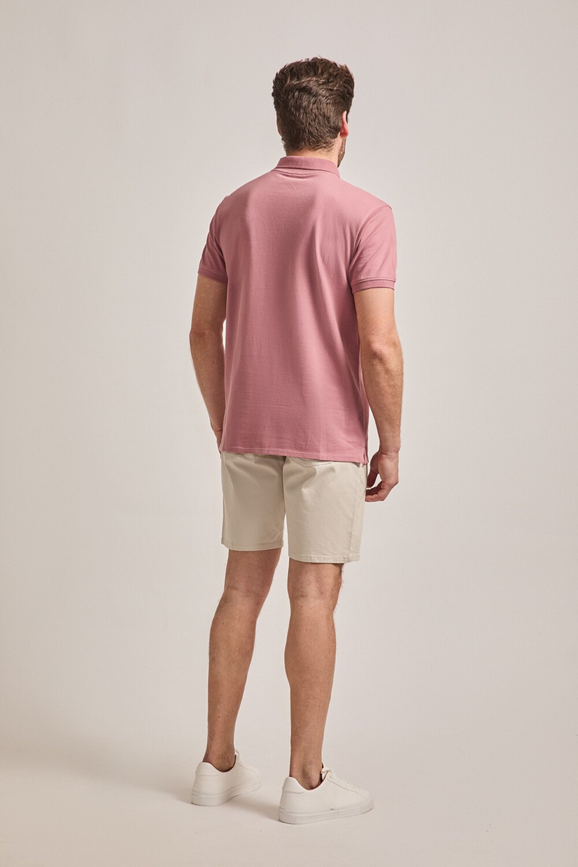 BERMUDA 5 BOLSILLOS BEIGE - 5
