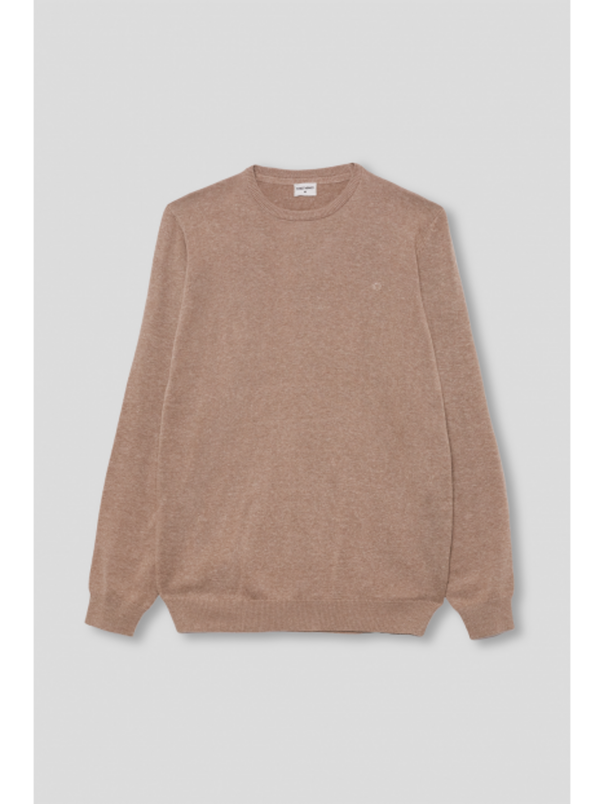 JERSEY CUELLO REDONDO CAMEL - 3