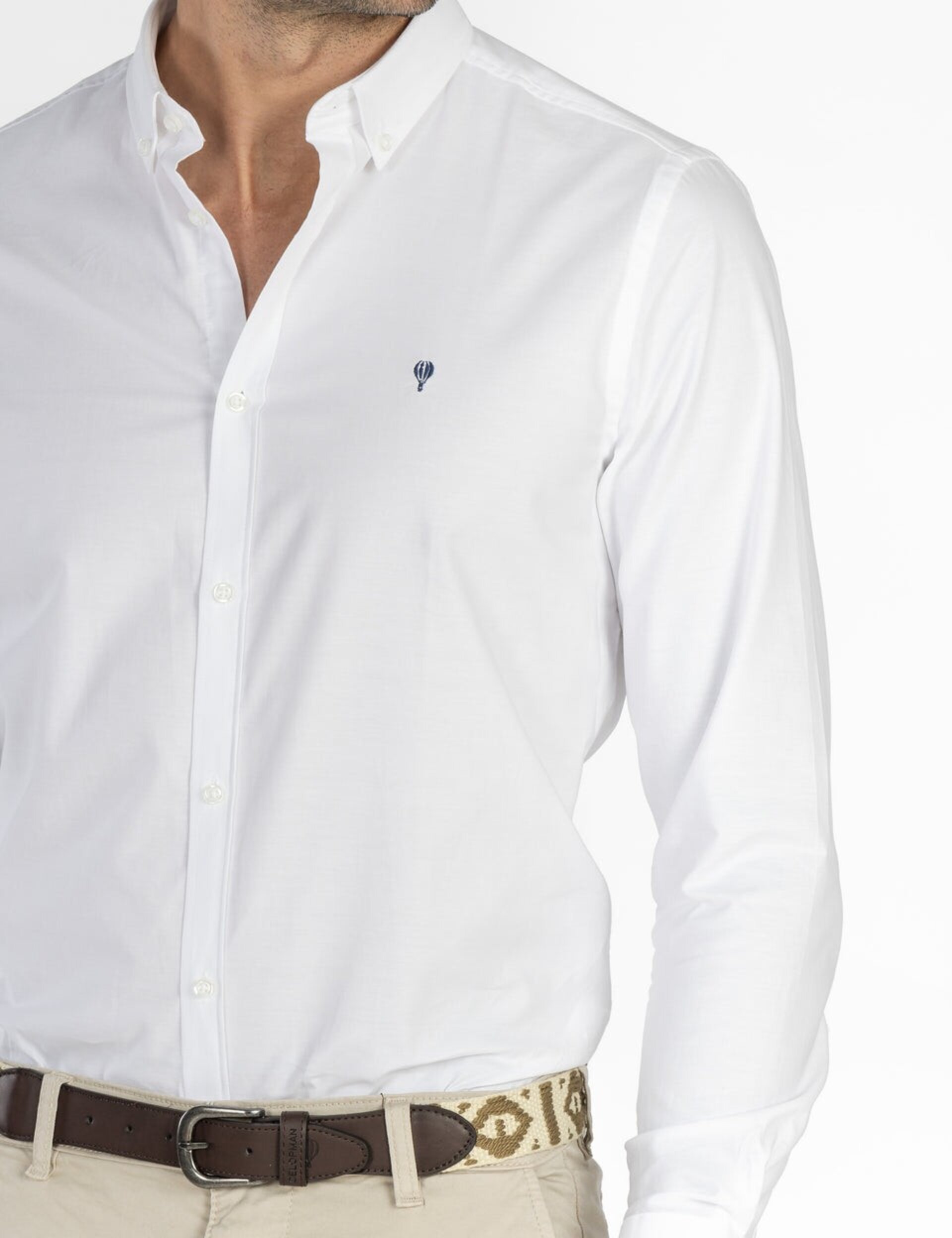 CAMISA OXFORD BLANCA - 3