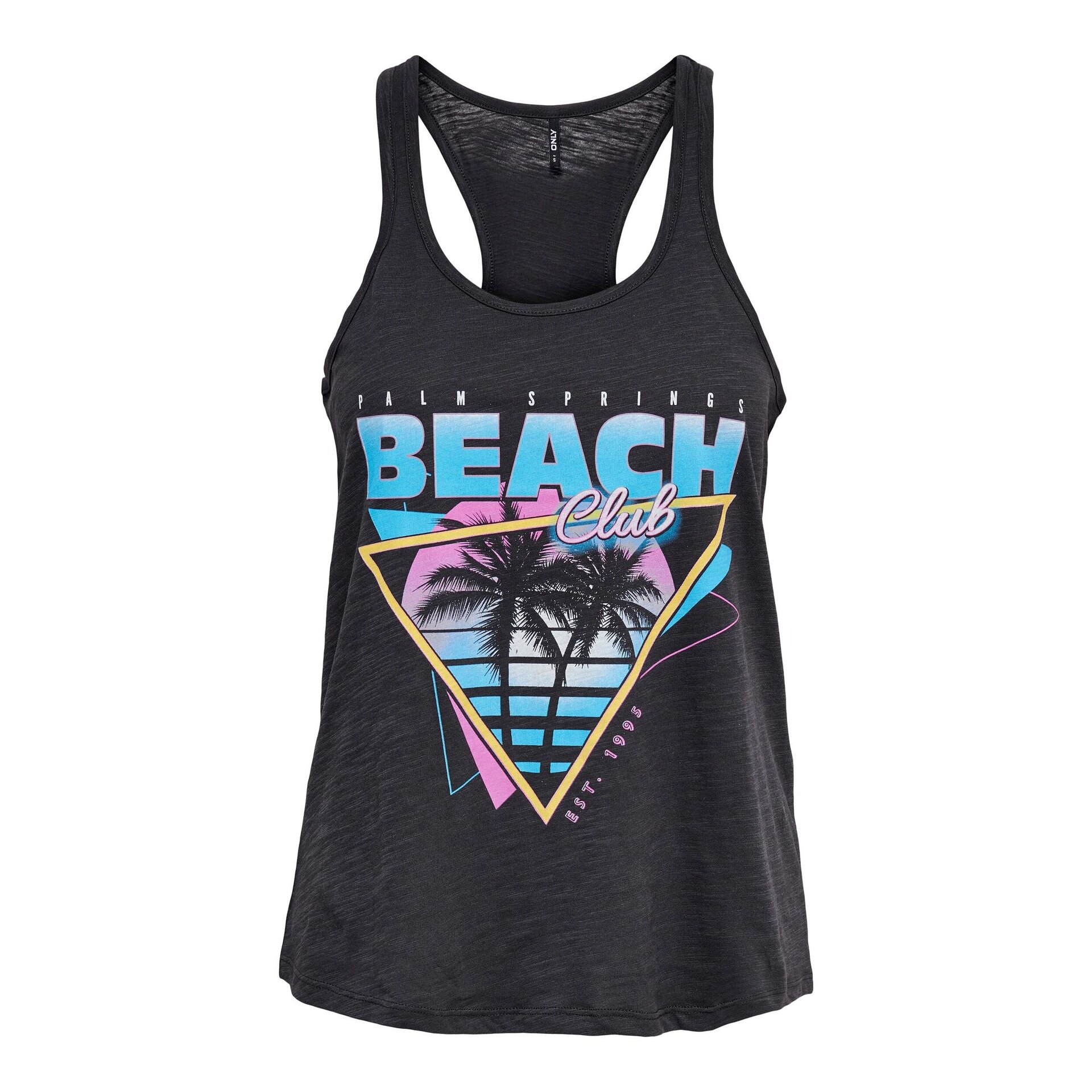 Only Camiseta Bibi Palms Top Box - 2