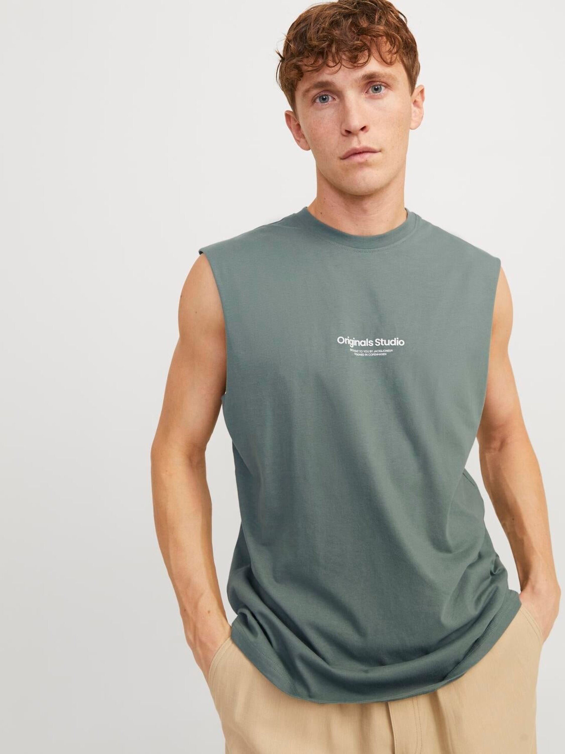 CAMISETA DE TIRANTES ESTAMPADO CUELLO REDONDO - 6