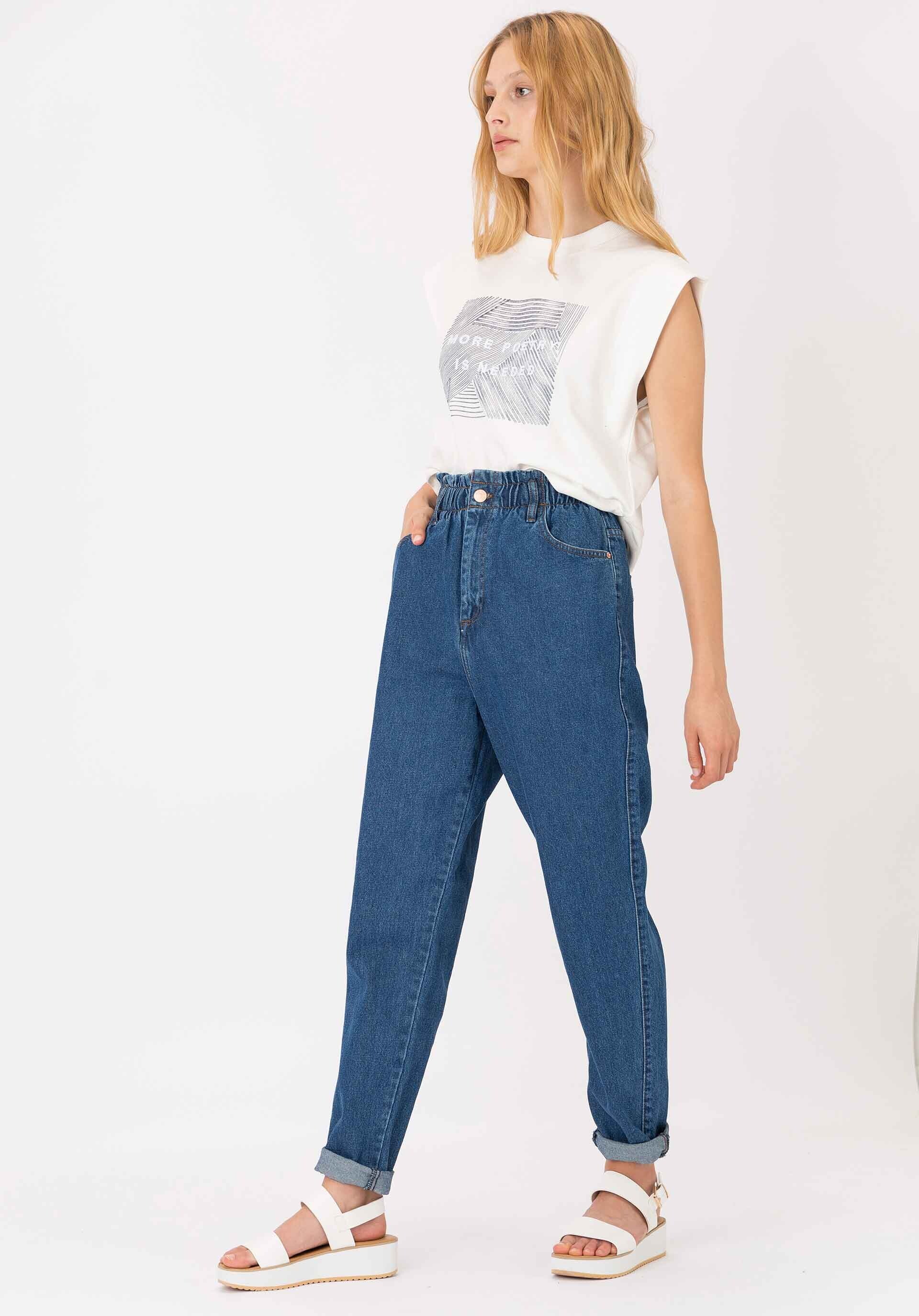 Jeans Miranda Baggy Paperbag - 2
