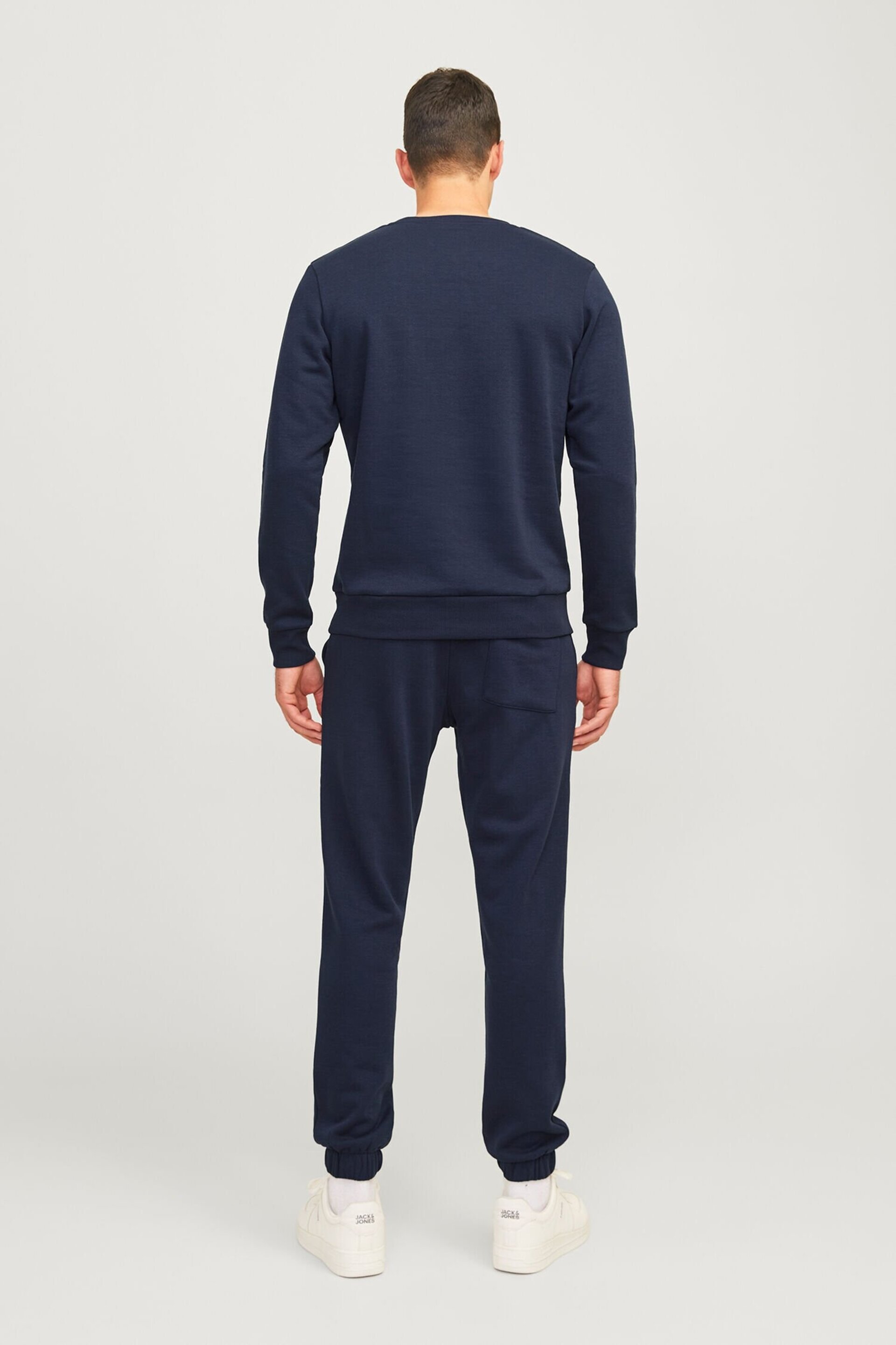 SUDADERA REGULAR FIT MARINO - 4