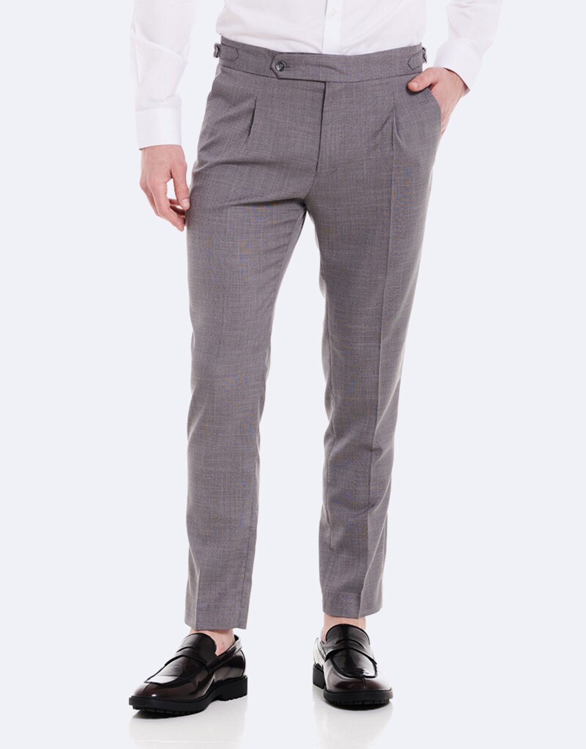 Traje Entramado Gris - 5