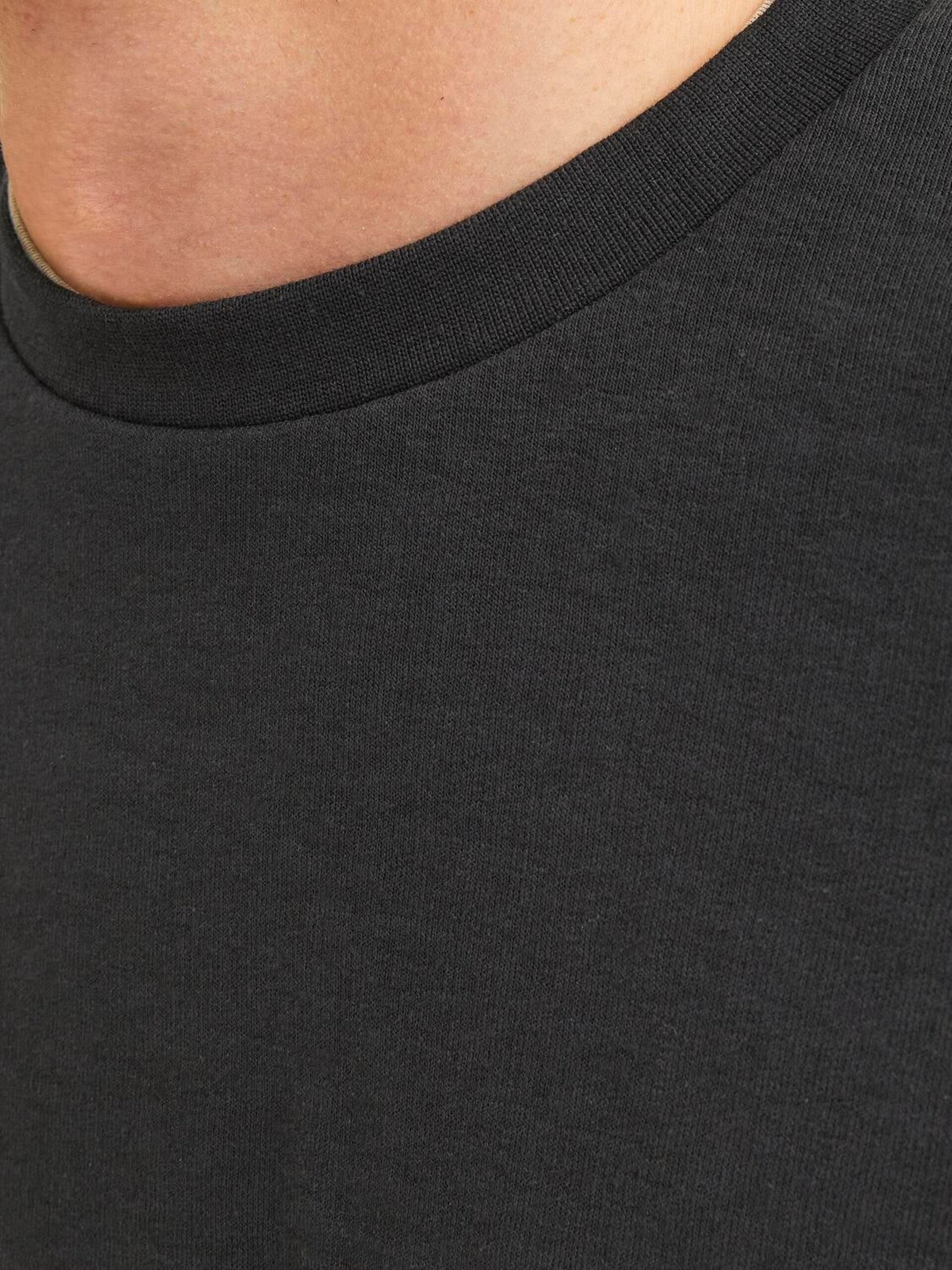 SUDADERA LISA NEGRO - 6