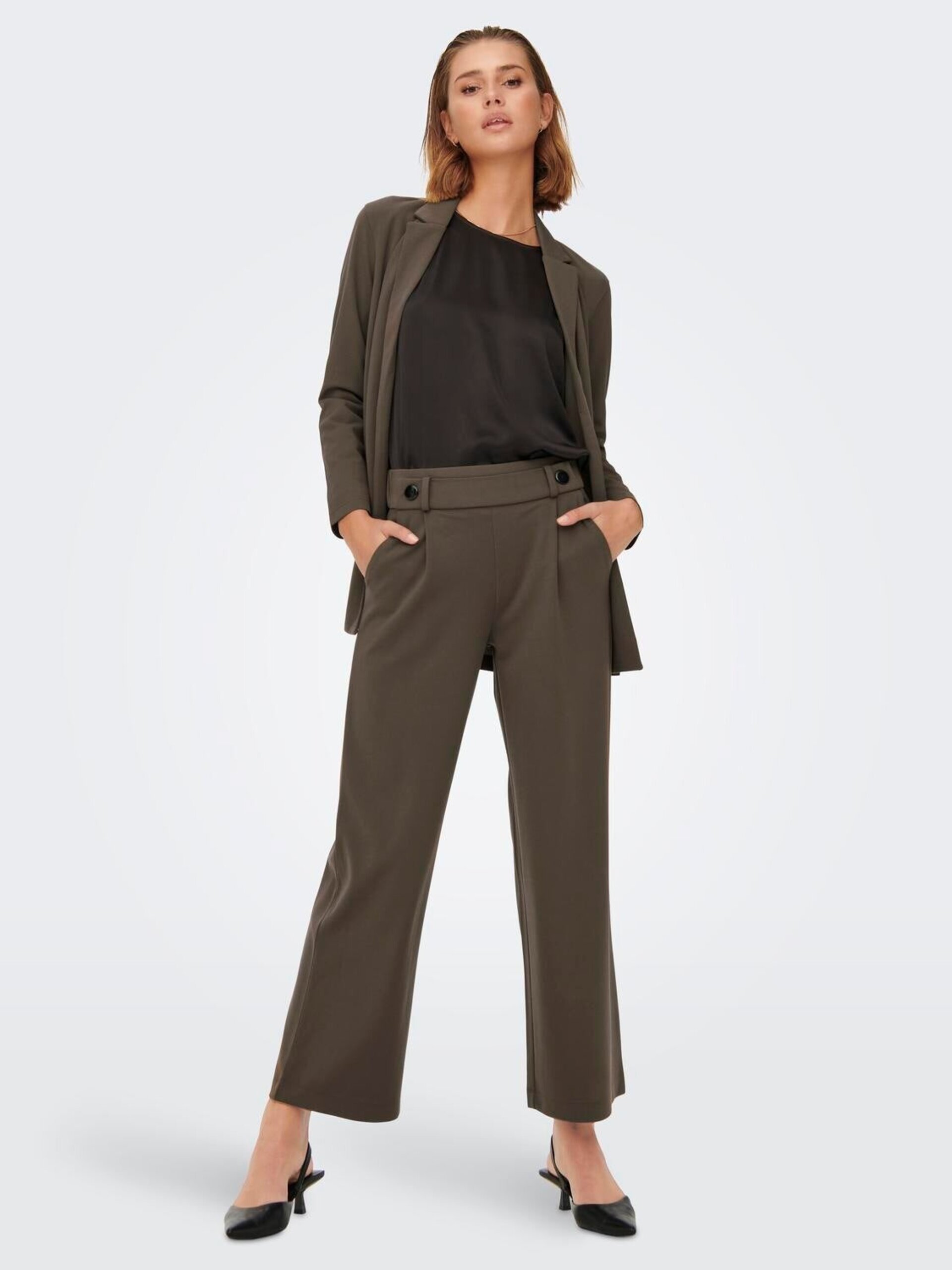 JDYGEGGO PANTALONES DE PERNA ANCHA - 4