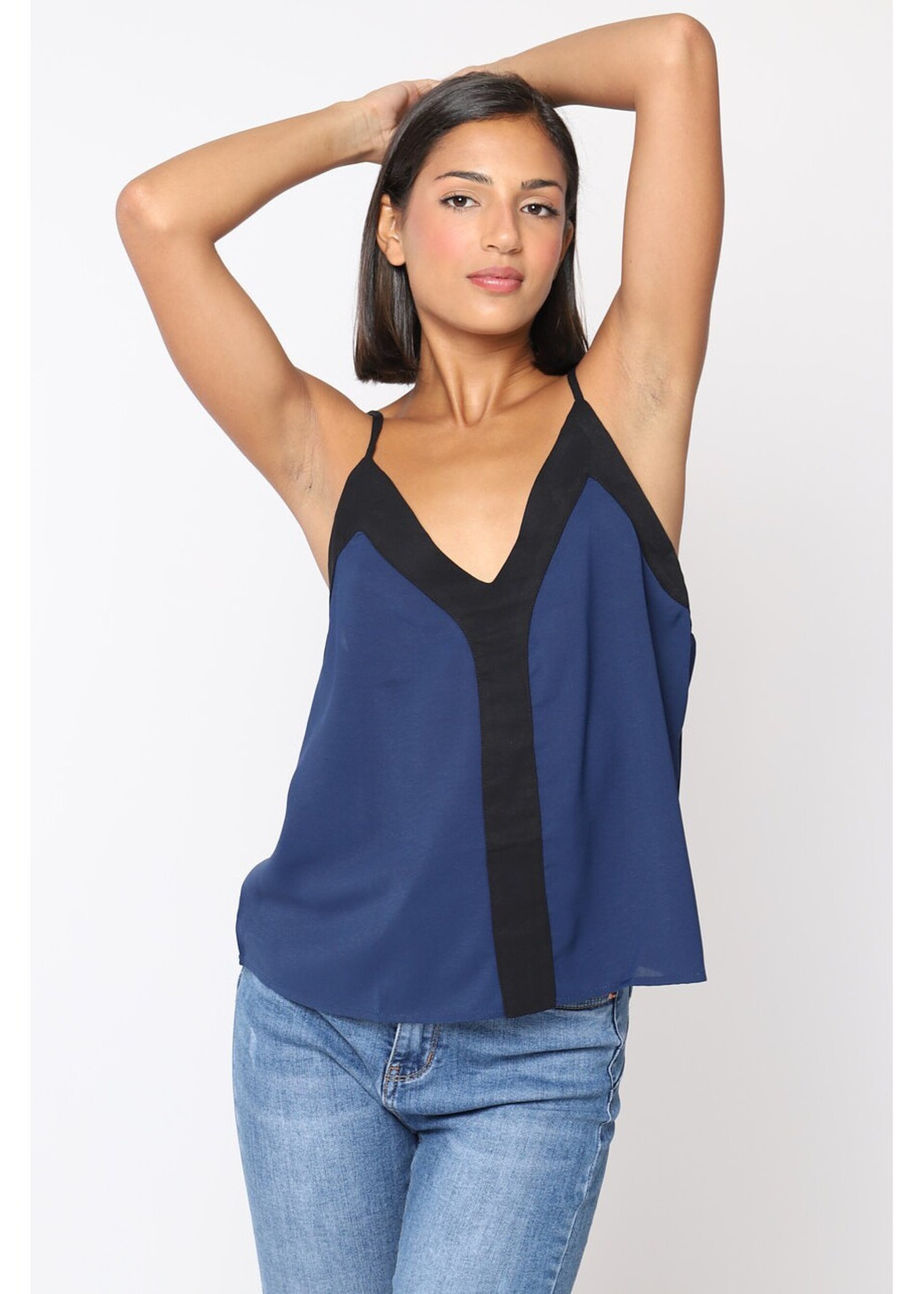 TOP BICOLOR V-STYLE - 2