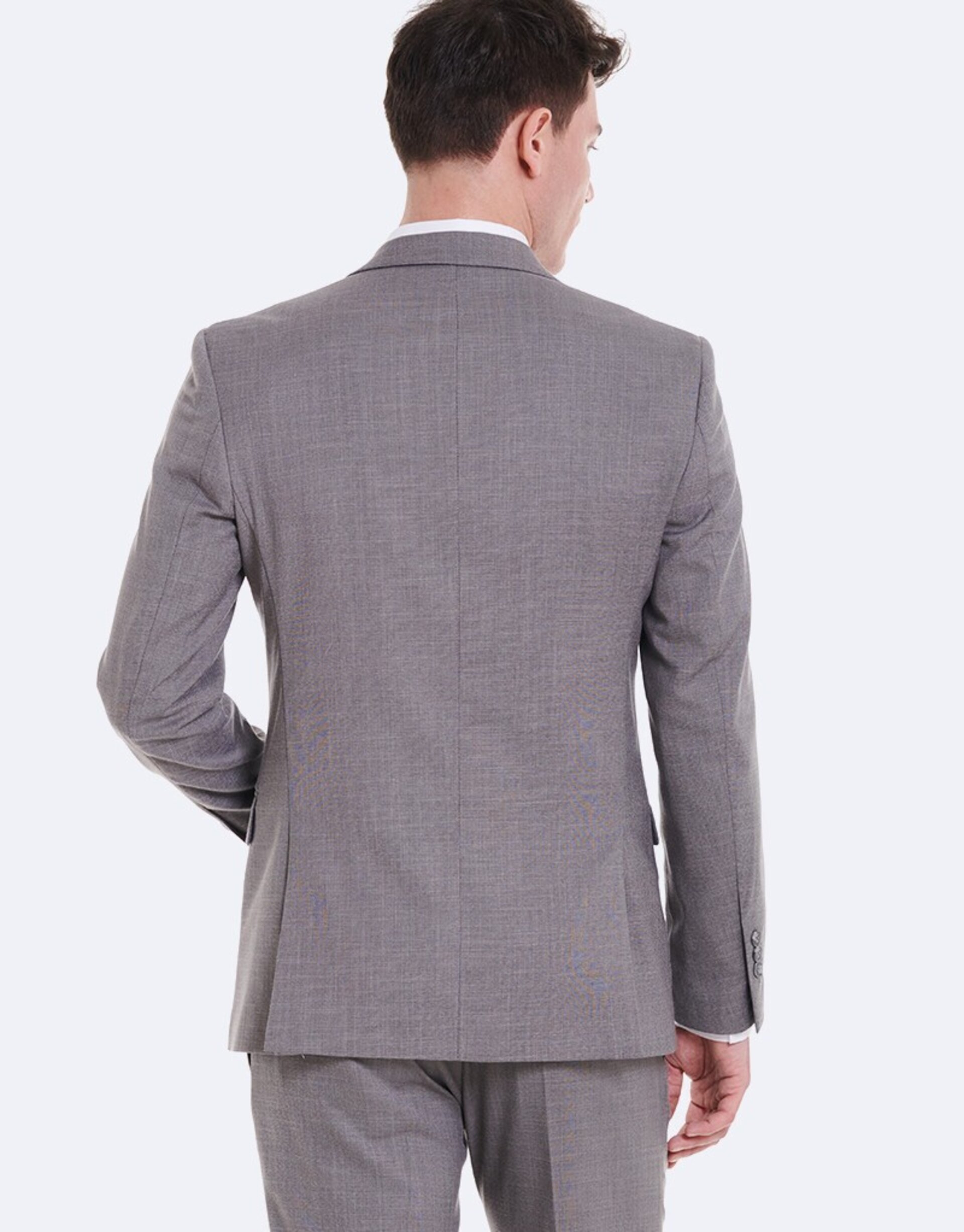Traje Entramado Gris - 4